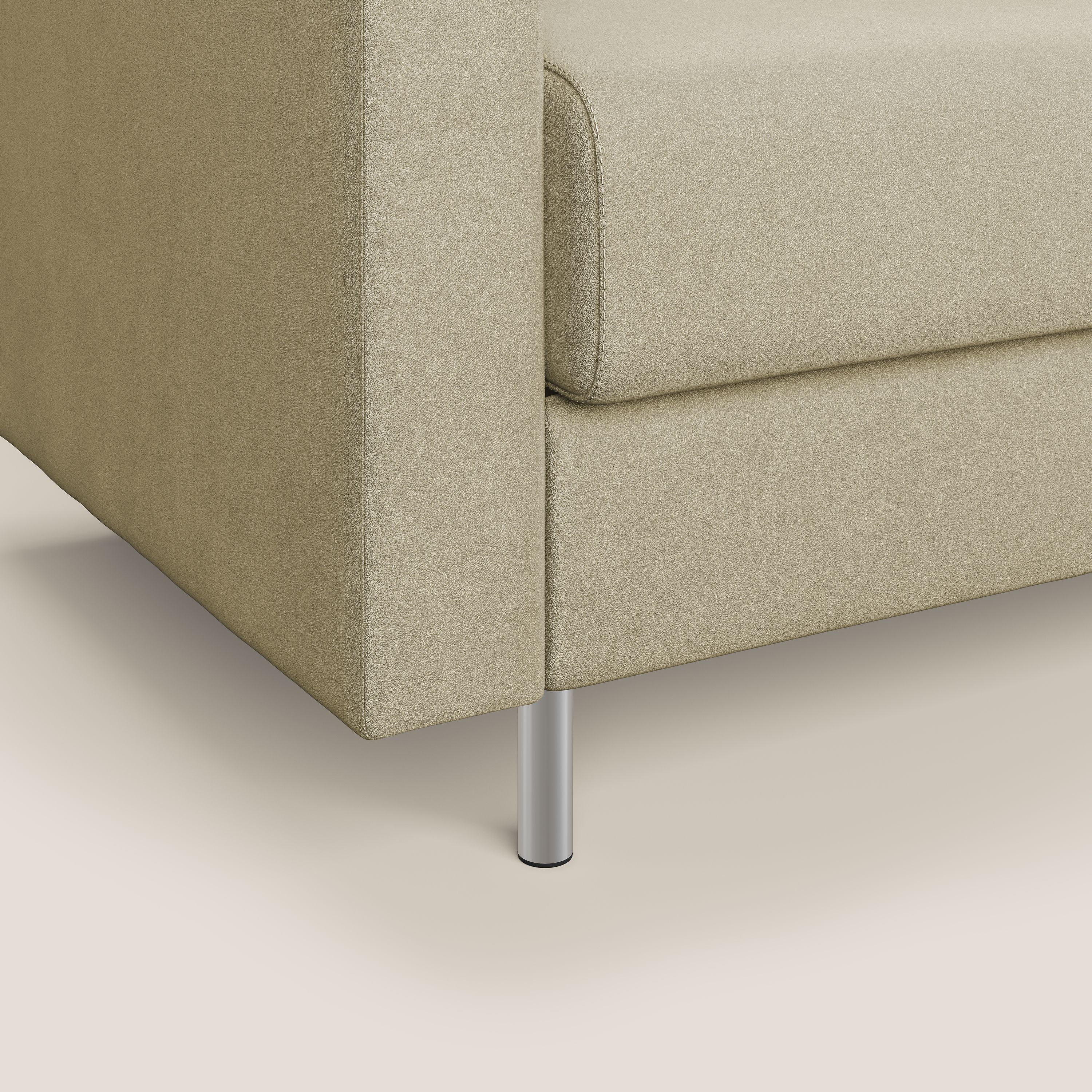 Megan fauteuil-lit en microfibre détachable T11 beige - Image 5