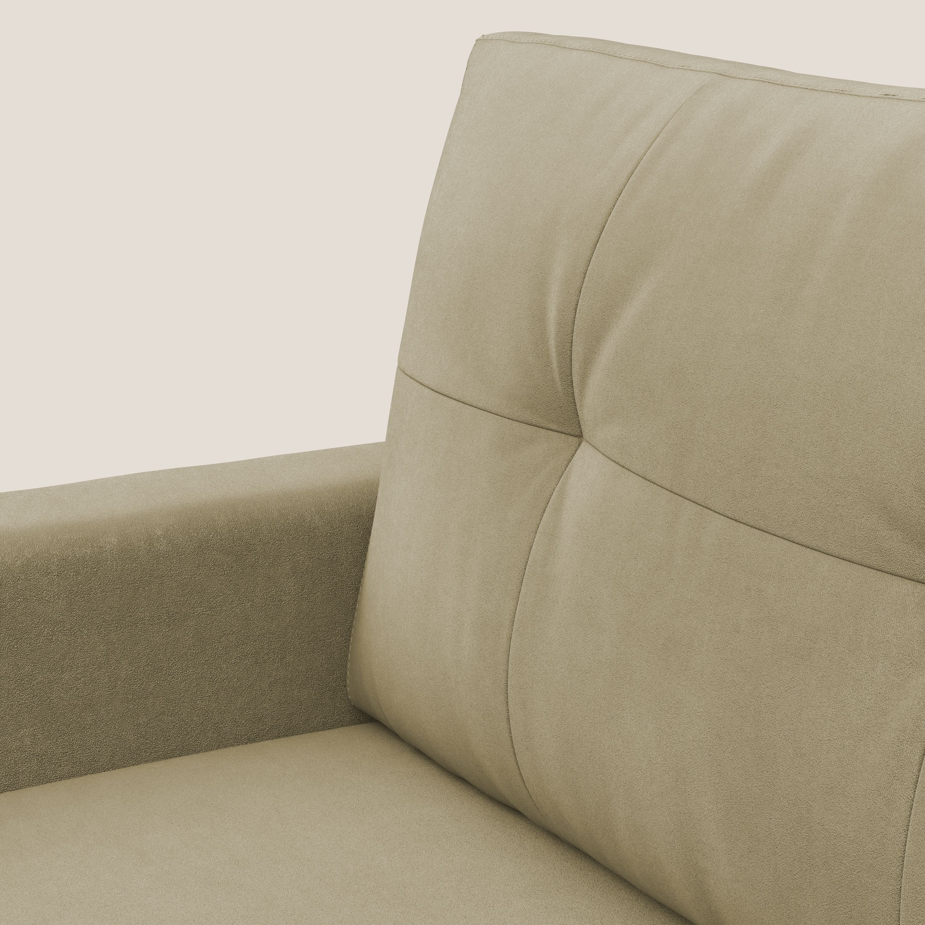 Megan fauteuil-lit en microfibre détachable T11 beige - Image 7