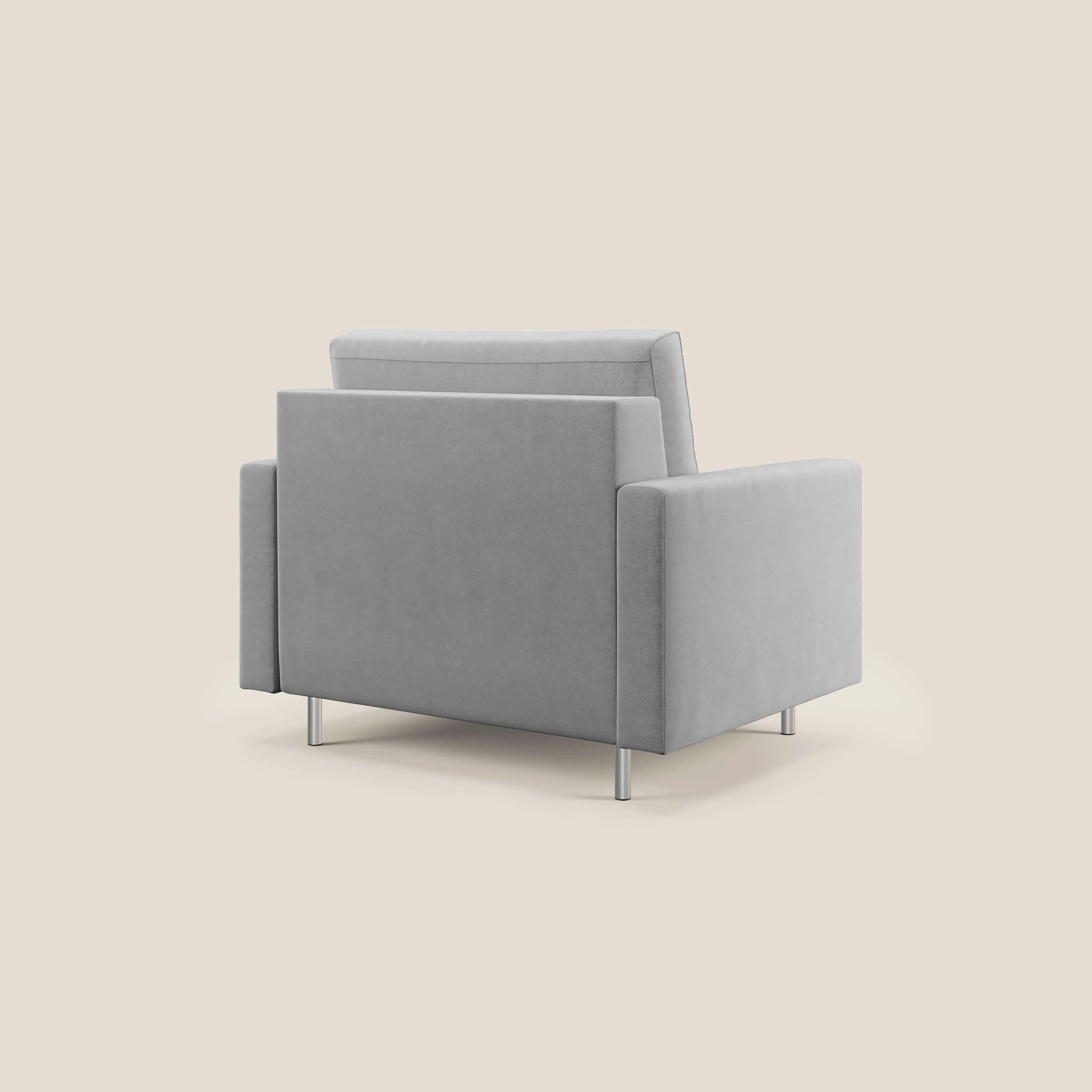 Megan fauteuil convertible en microfibre détachable T11 gris - Image 4