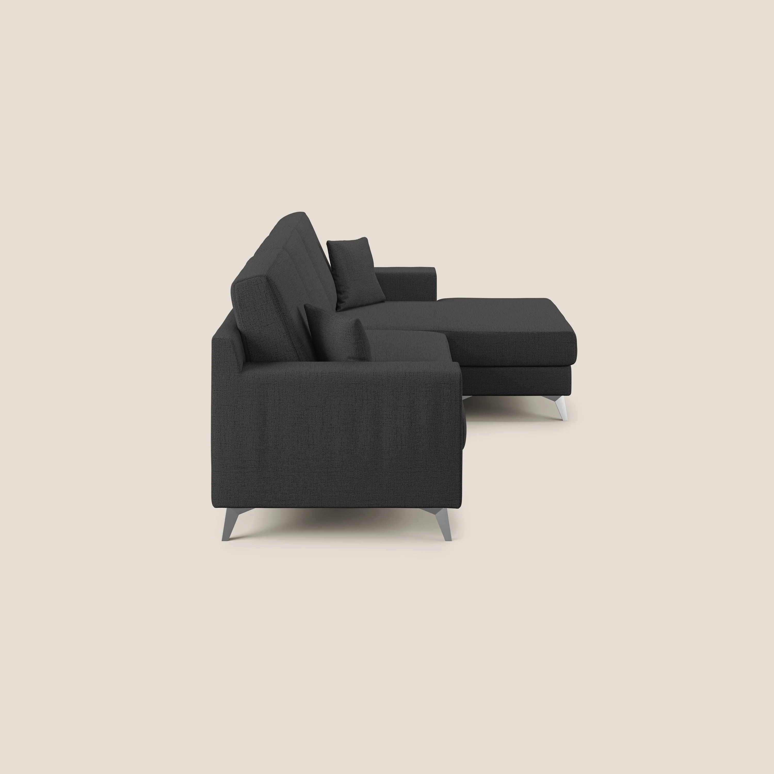 Michael Canapé d'angle REVERSIBLE en tissu imperméable T03 anthracite - Image 3