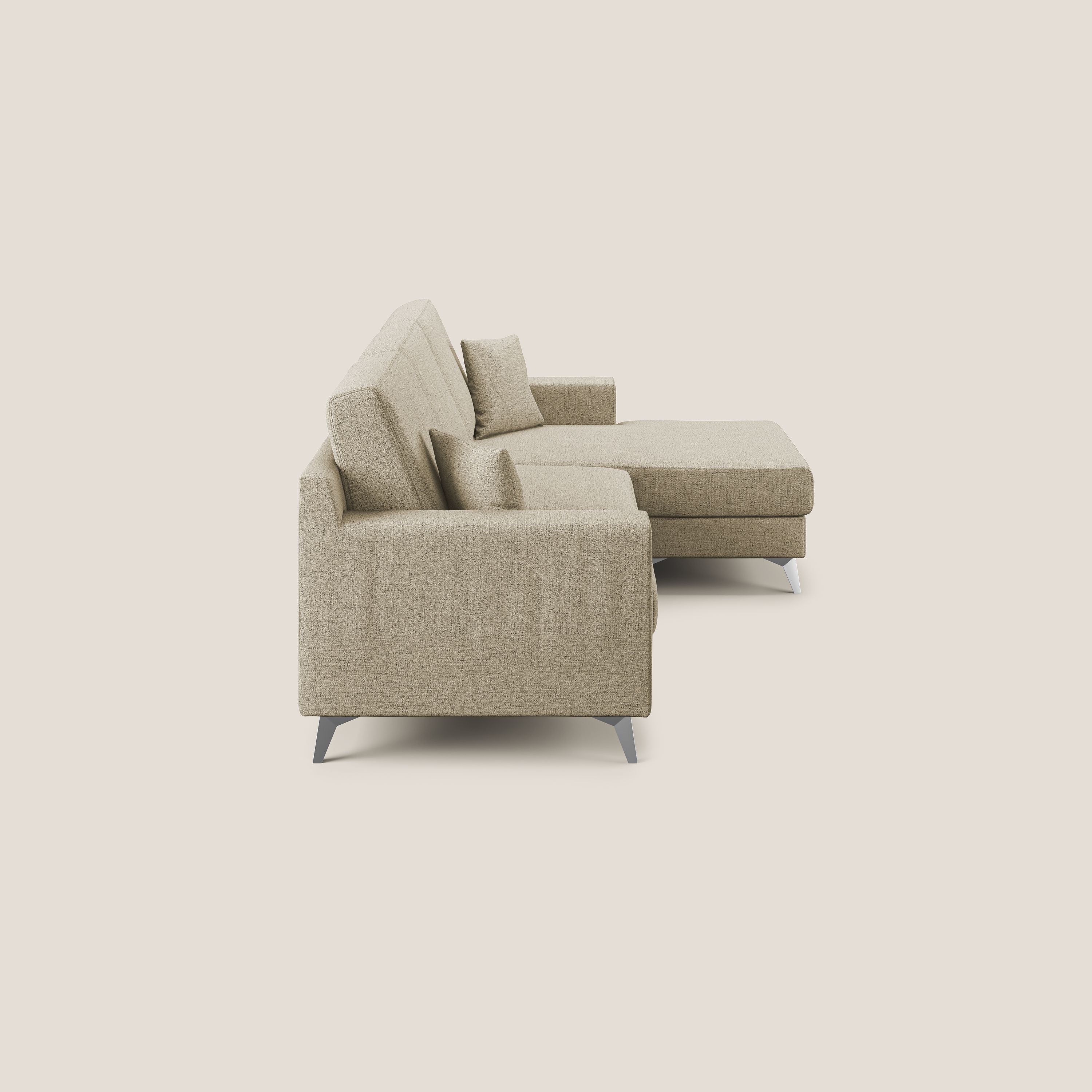 Michael Canapé d'angle REVERSIBLE en tissu imperméable T03 beige - Image 3