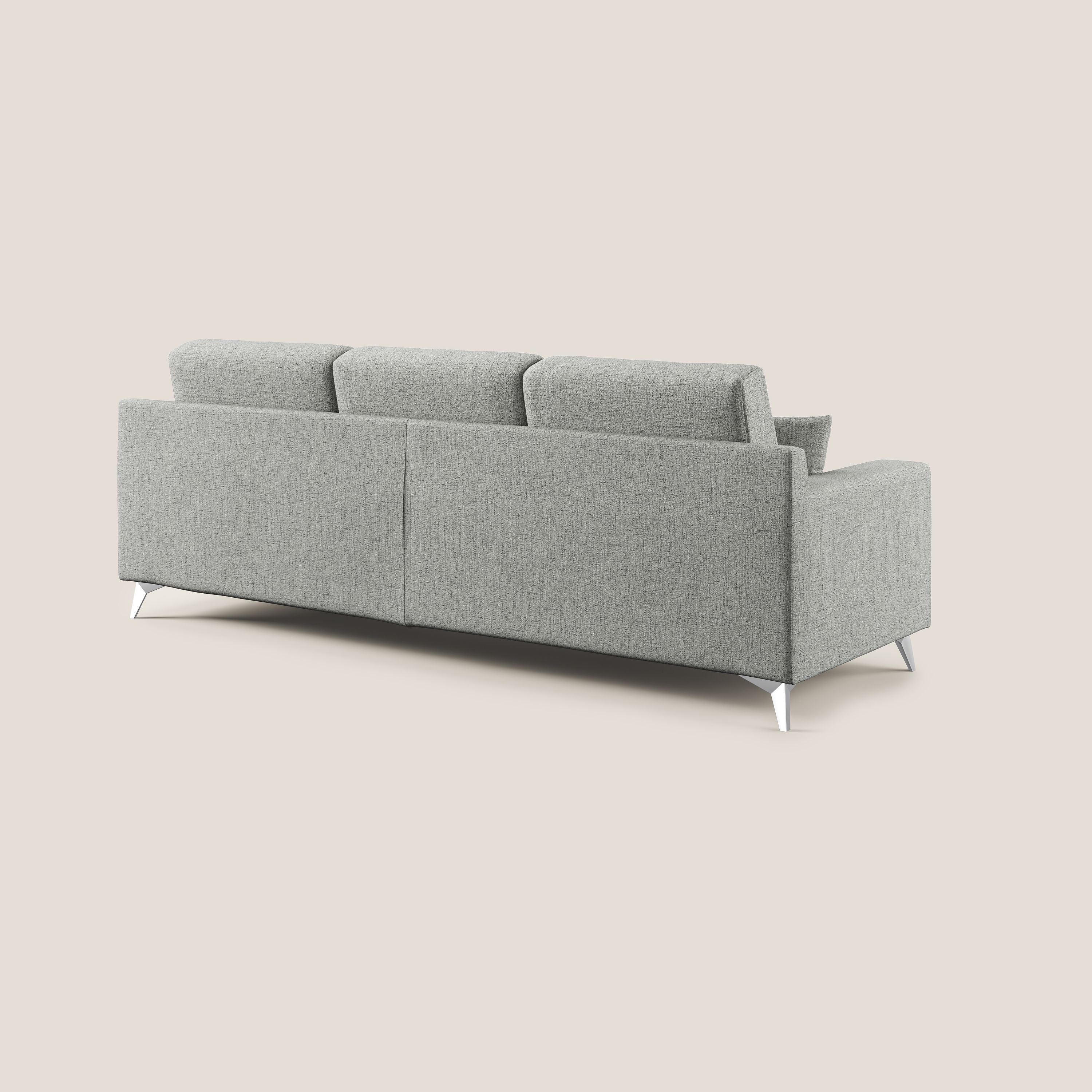 Michael Canapé d'angle REVERSIBLE en tissu imperméable T03 gris clair - Image 4