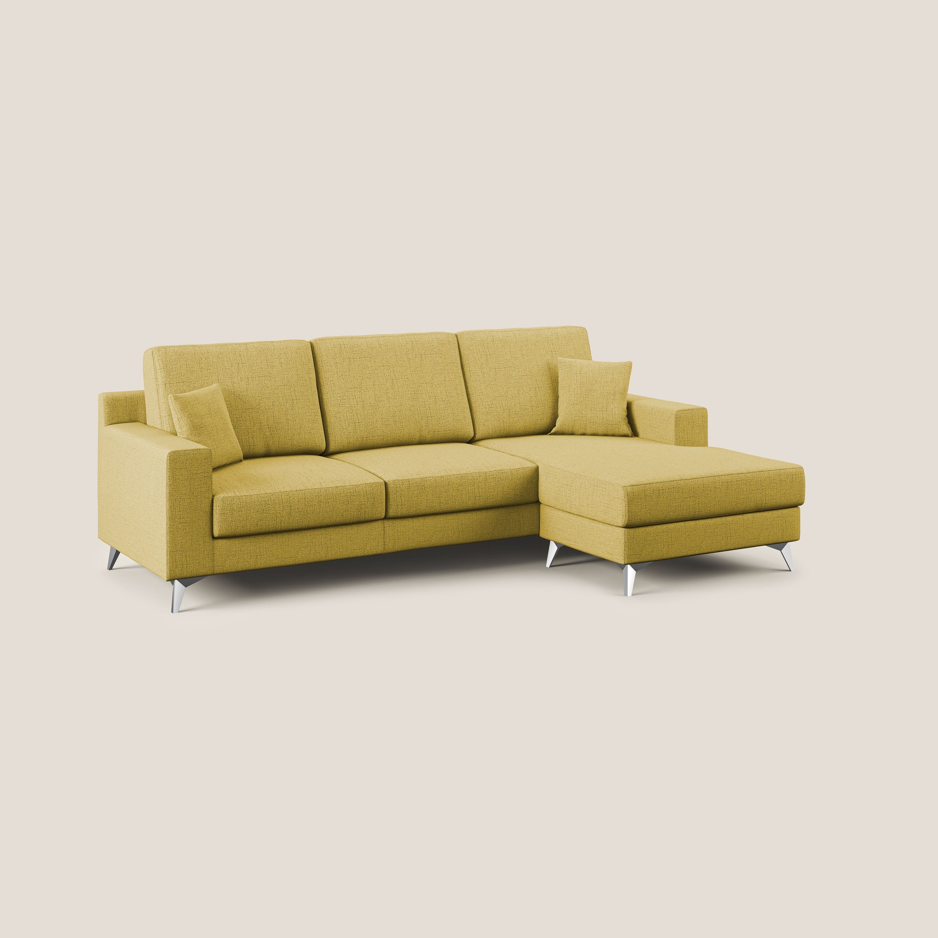 Michael Canapé d'angle REVERSIBLE en tissu imperméable T03 jaune - Image 2