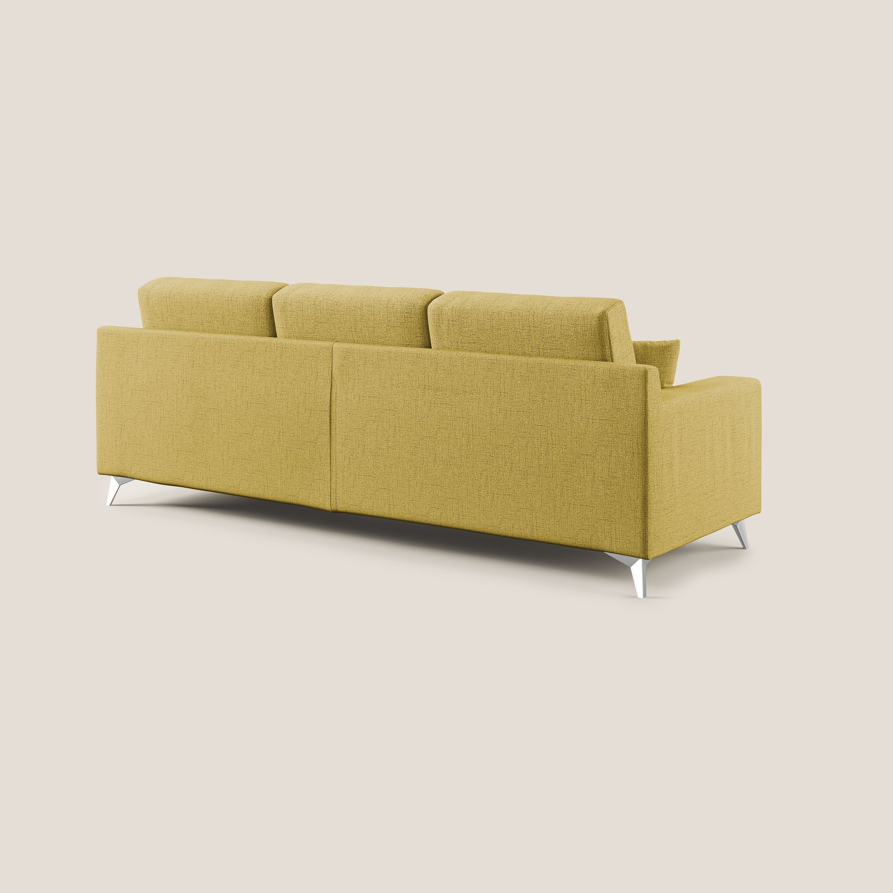 Michael Canapé d'angle REVERSIBLE en tissu imperméable T03 jaune - Image 4