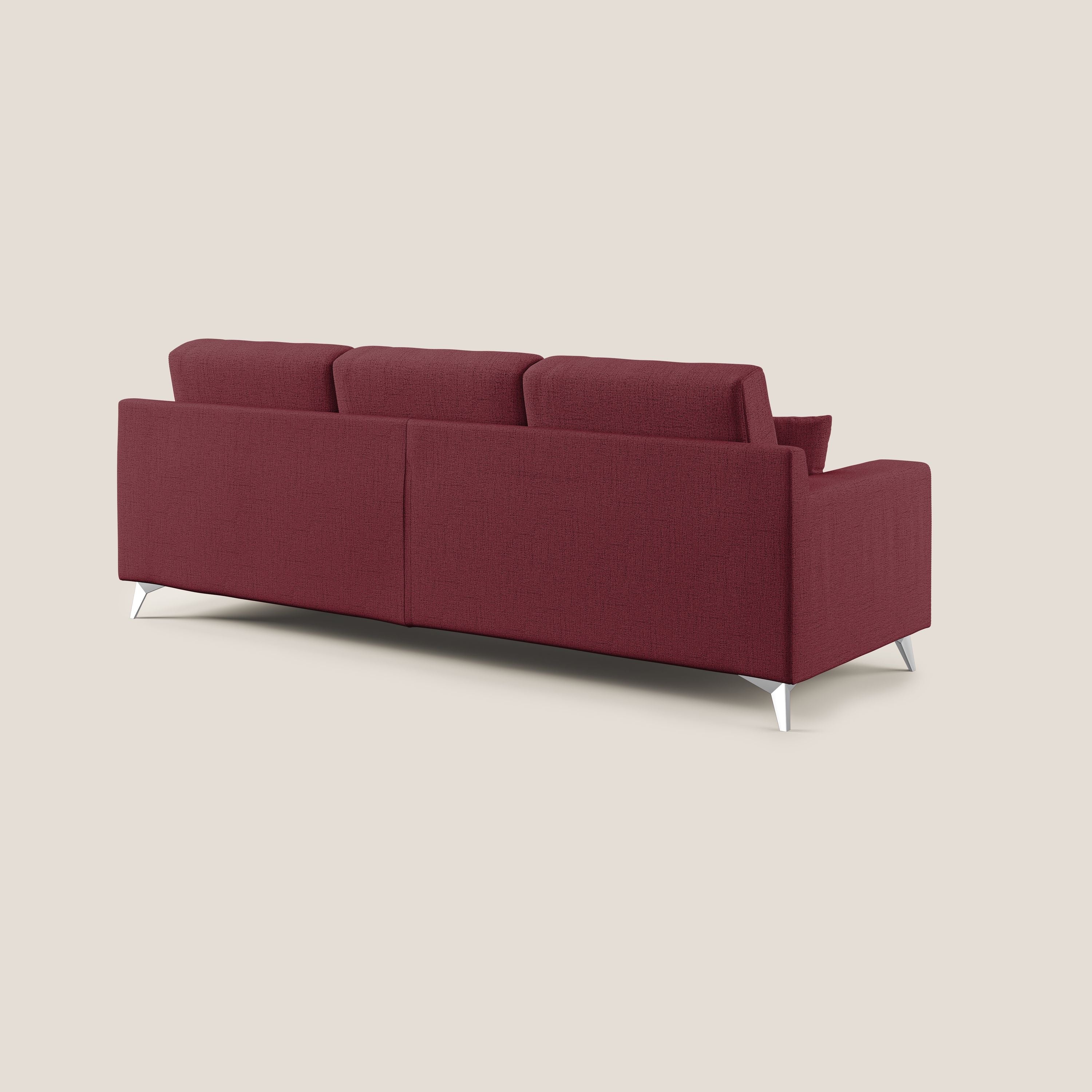 Michael Canapé d'angle REVERSIBLE en tissu imperméable T03 rouge - Image 4