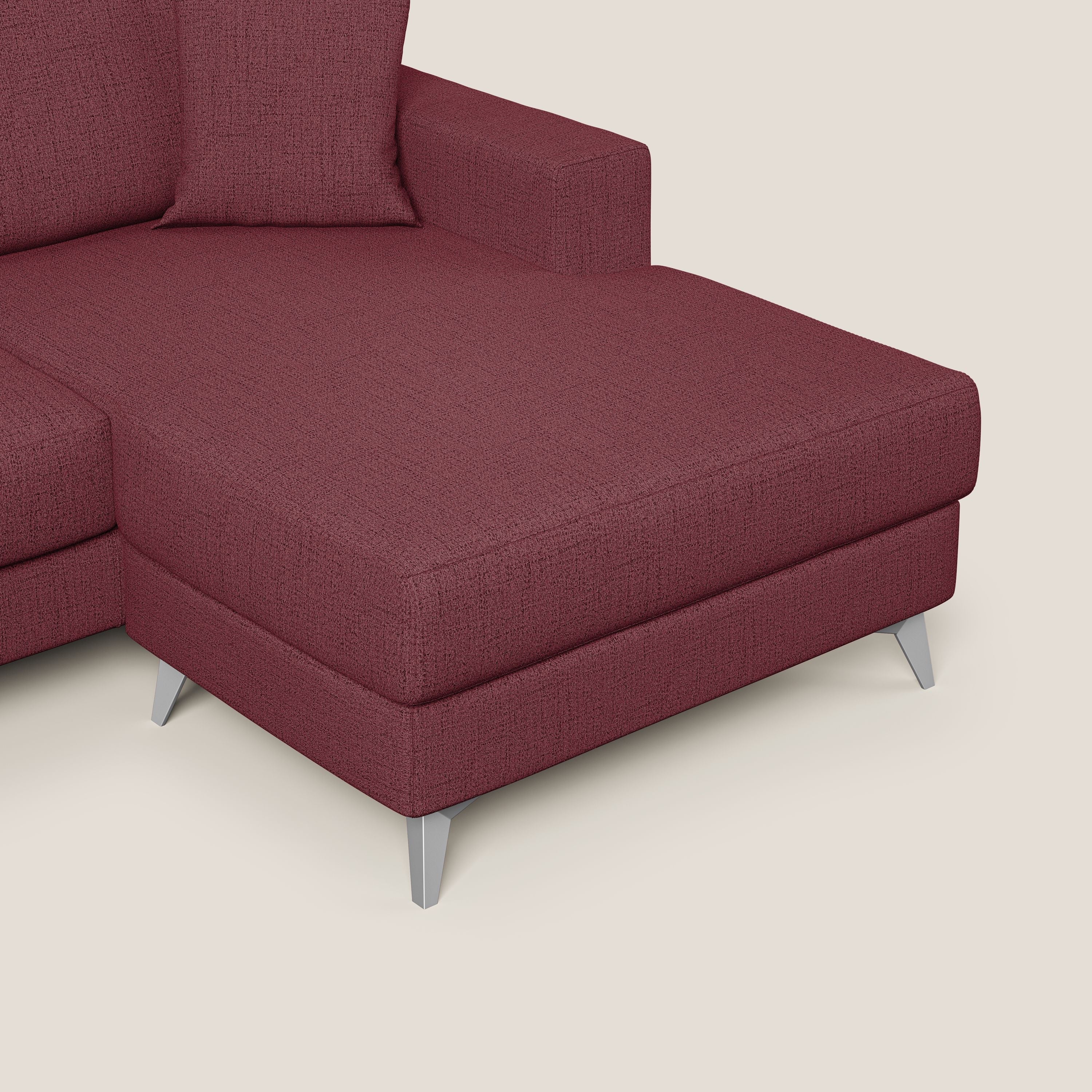 Michael Canapé d'angle REVERSIBLE en tissu imperméable T03 rouge - Image 7
