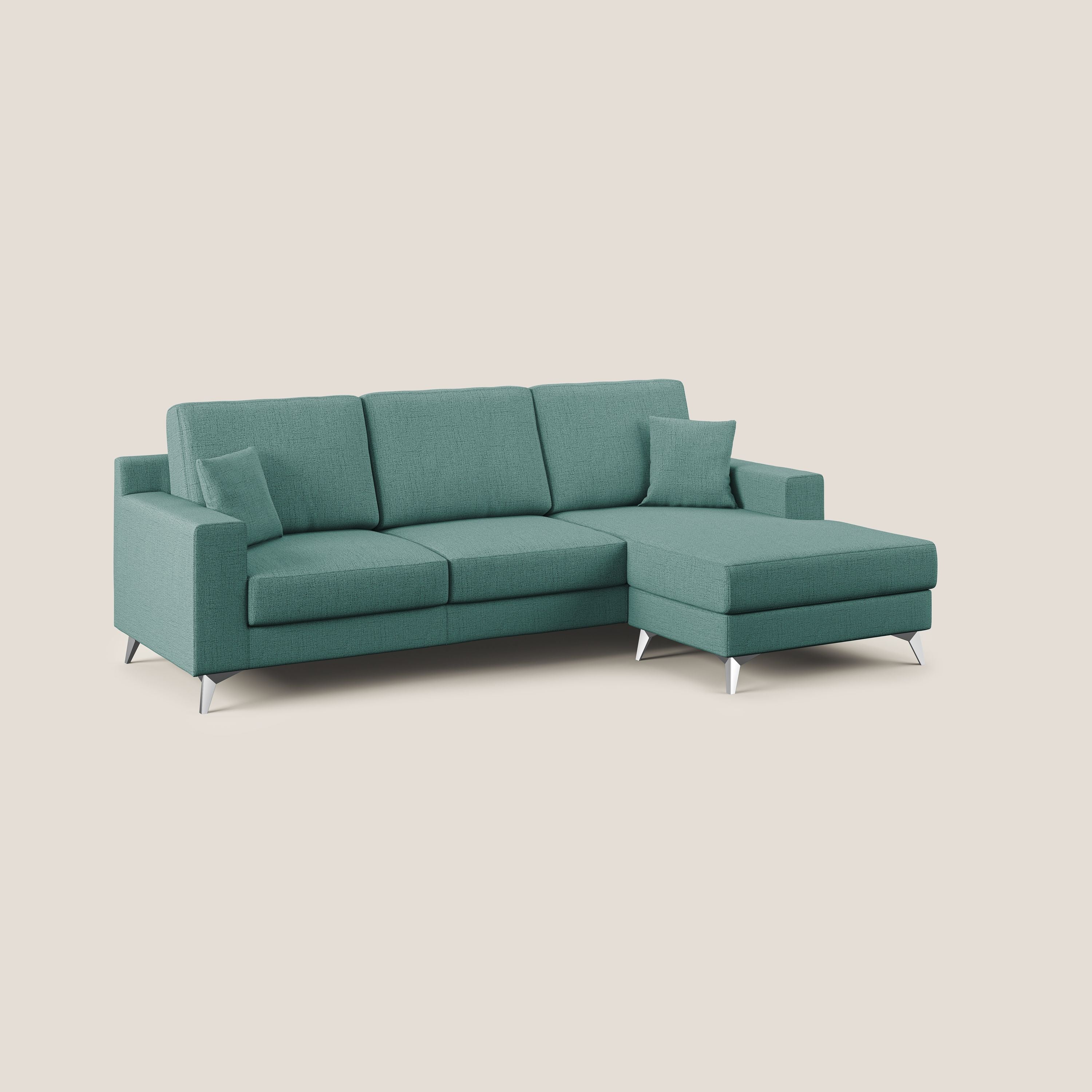 Michael Canapé d'angle REVERSIBLE en tissu imperméable T03 vert d'eau - Image 2