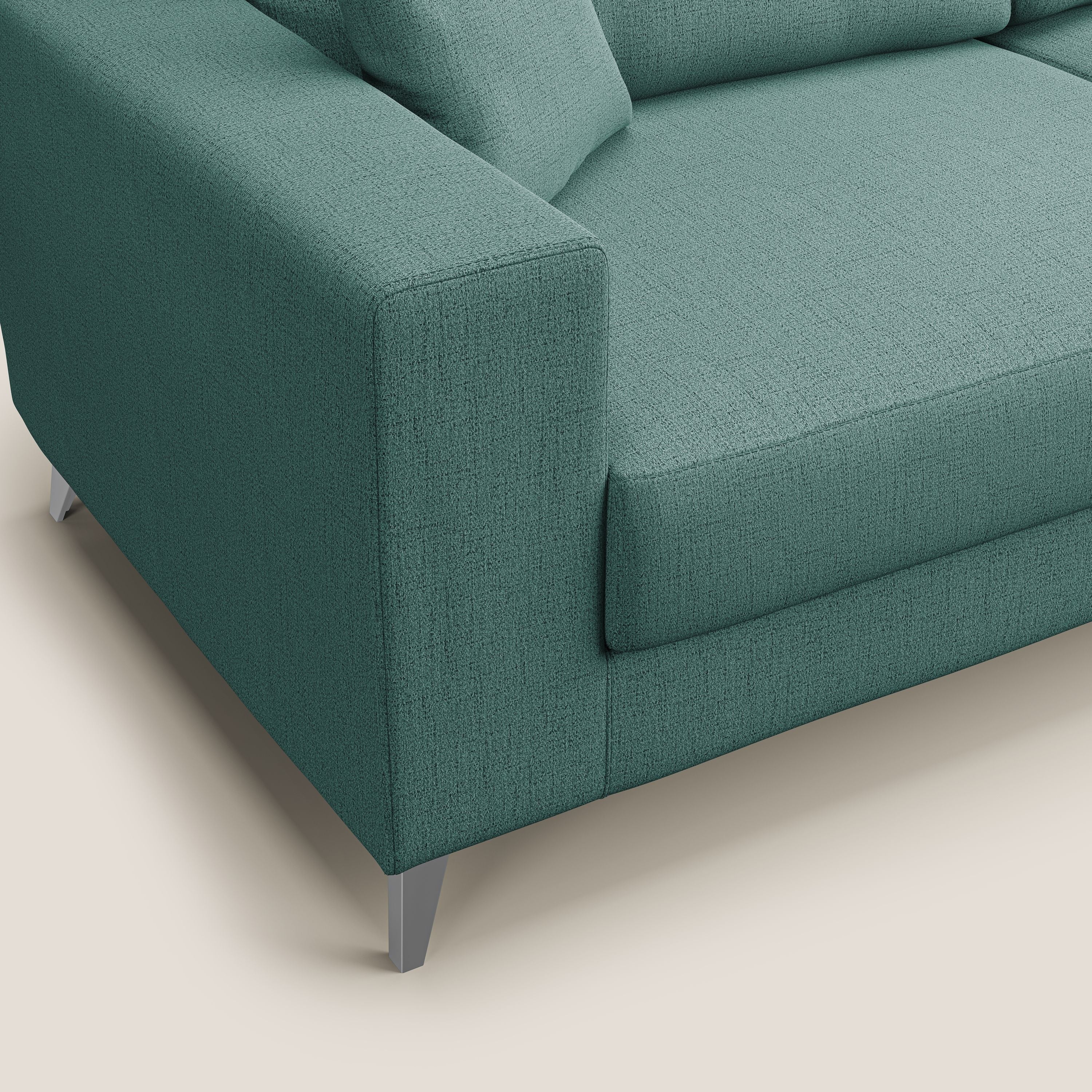 Michael Canapé d'angle REVERSIBLE en tissu imperméable T03 vert d'eau - Image 5