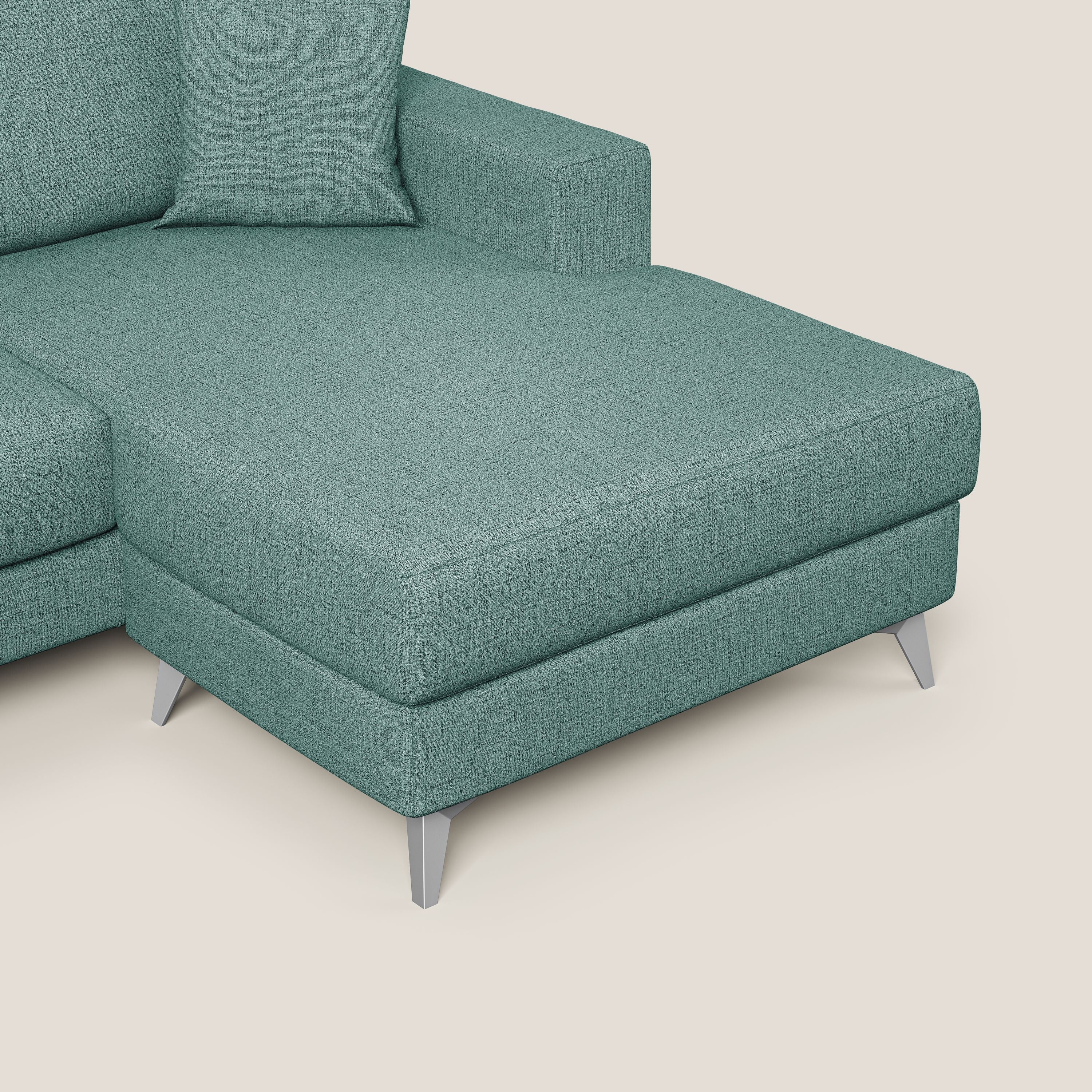 Michael Canapé d'angle REVERSIBLE en tissu imperméable T03 vert d'eau - Image 7