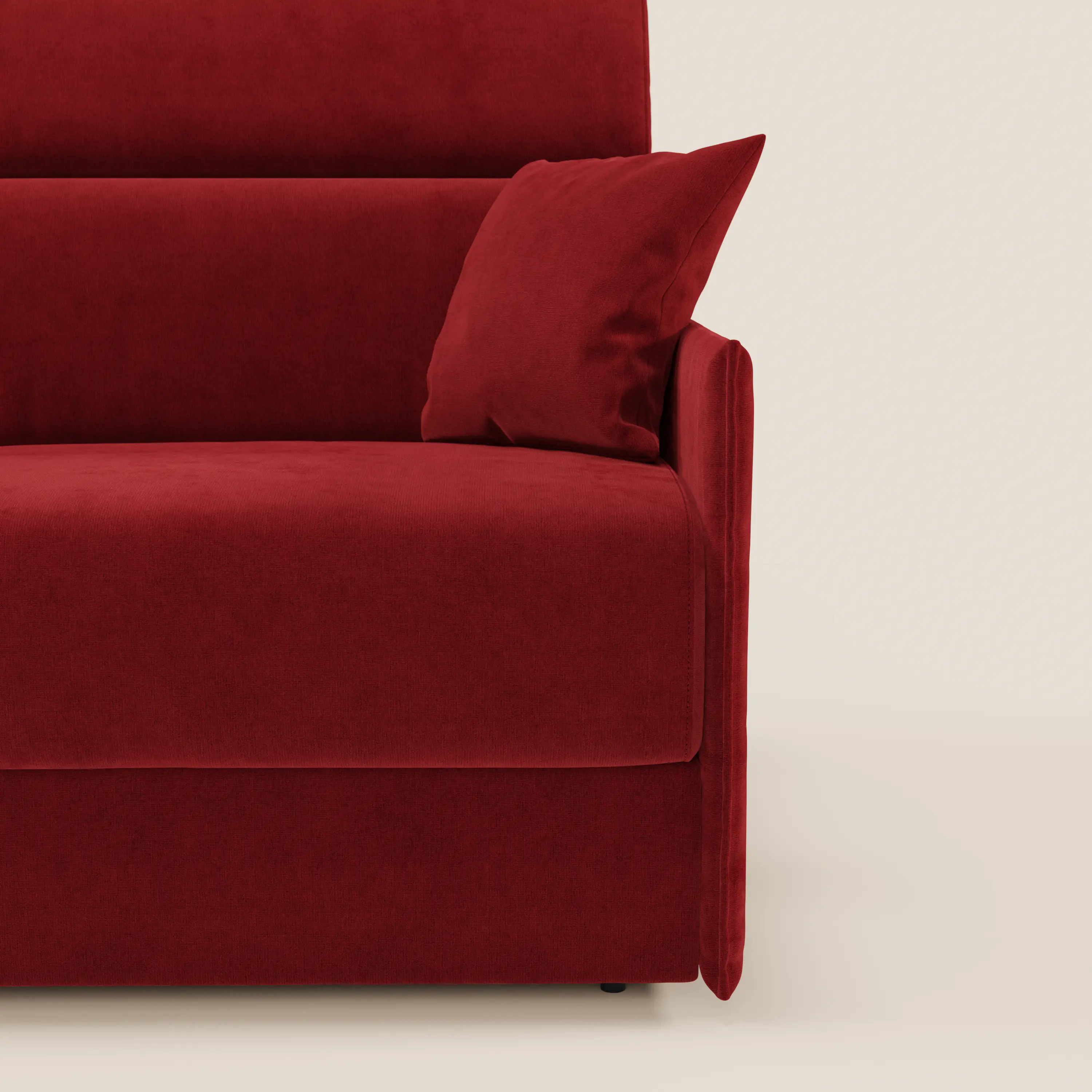 Miryam Canapé convertible avec têtières inclinables et confort maximal - design compact en tissu doux détachable T31 - Image 100