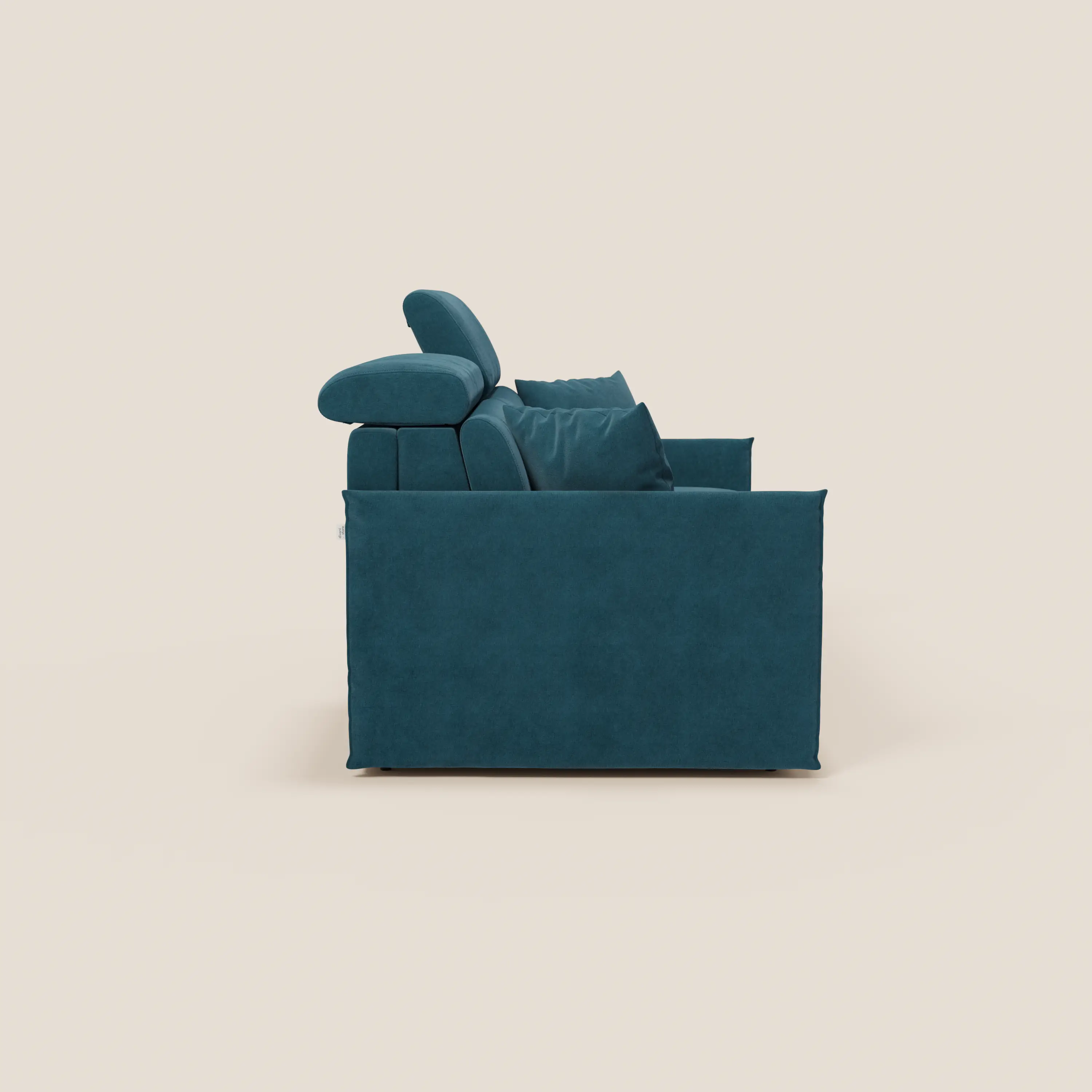 Miryam Canapé convertible avec têtières inclinables et confort maximal - design compact en tissu doux détachable T31 - Image 12