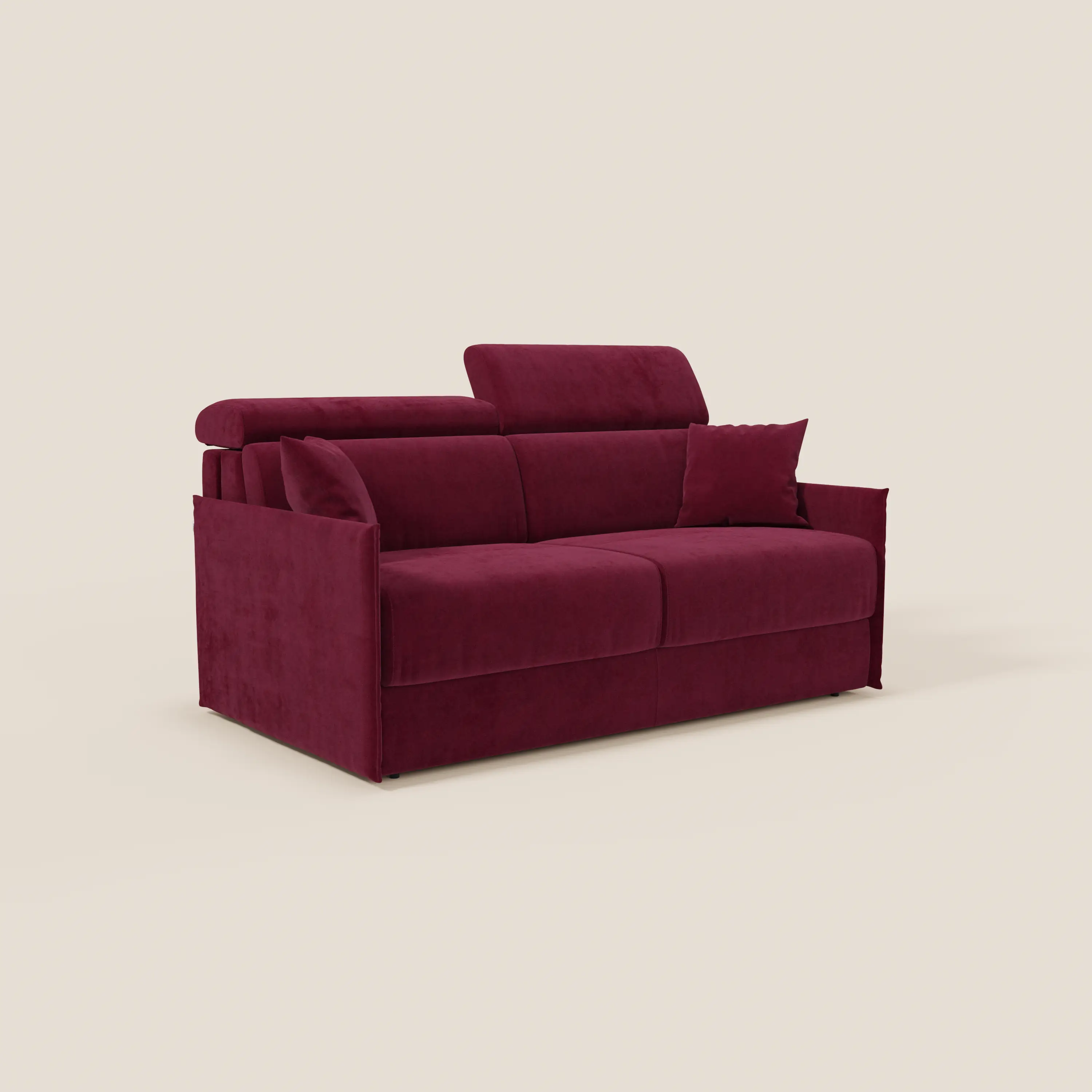 Miryam Canapé convertible avec têtières inclinables et confort maximal - design compact en tissu doux détachable T31 - Image 122