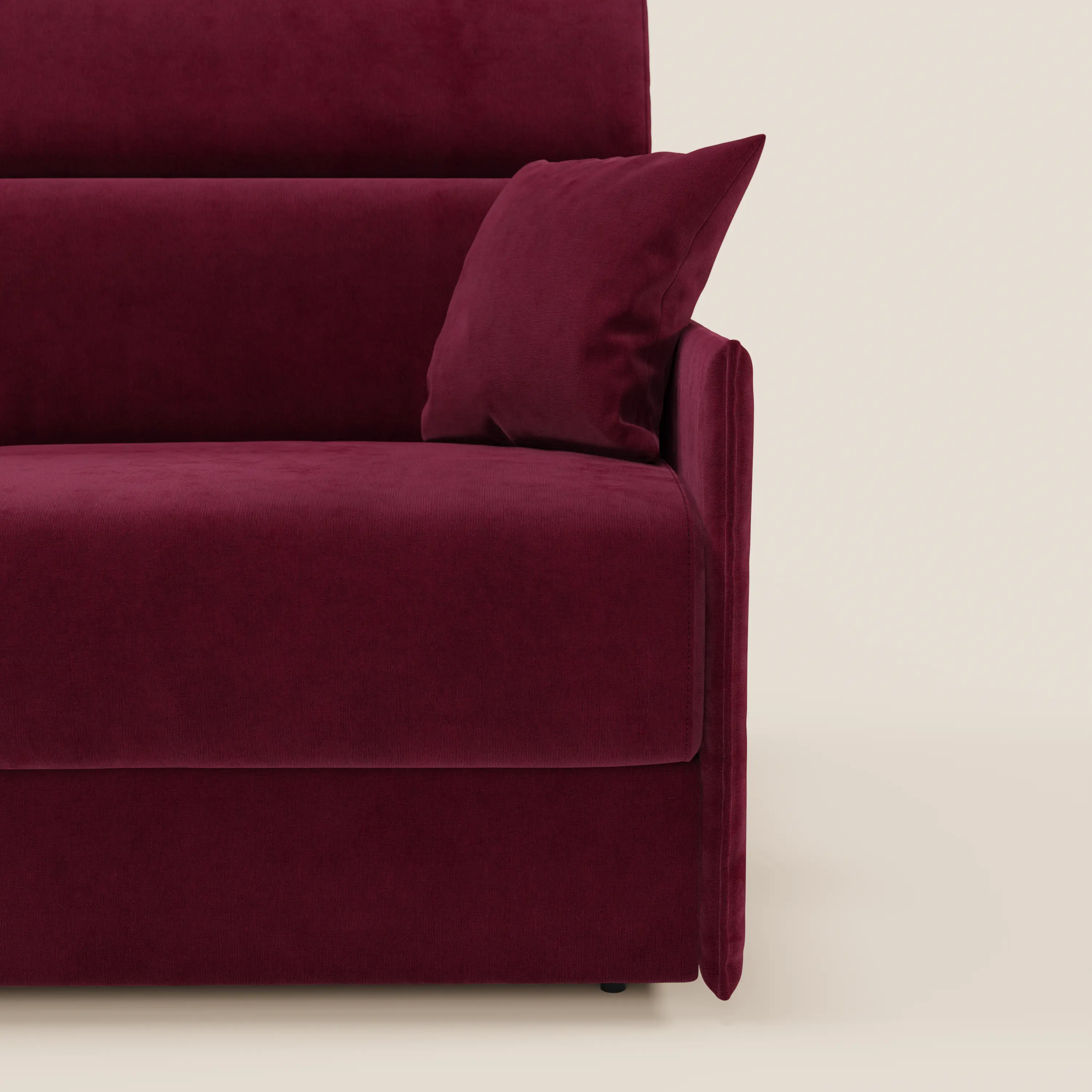 Miryam Canapé convertible avec têtières inclinables et confort maximal - design compact en tissu doux détachable T31 - Image 126