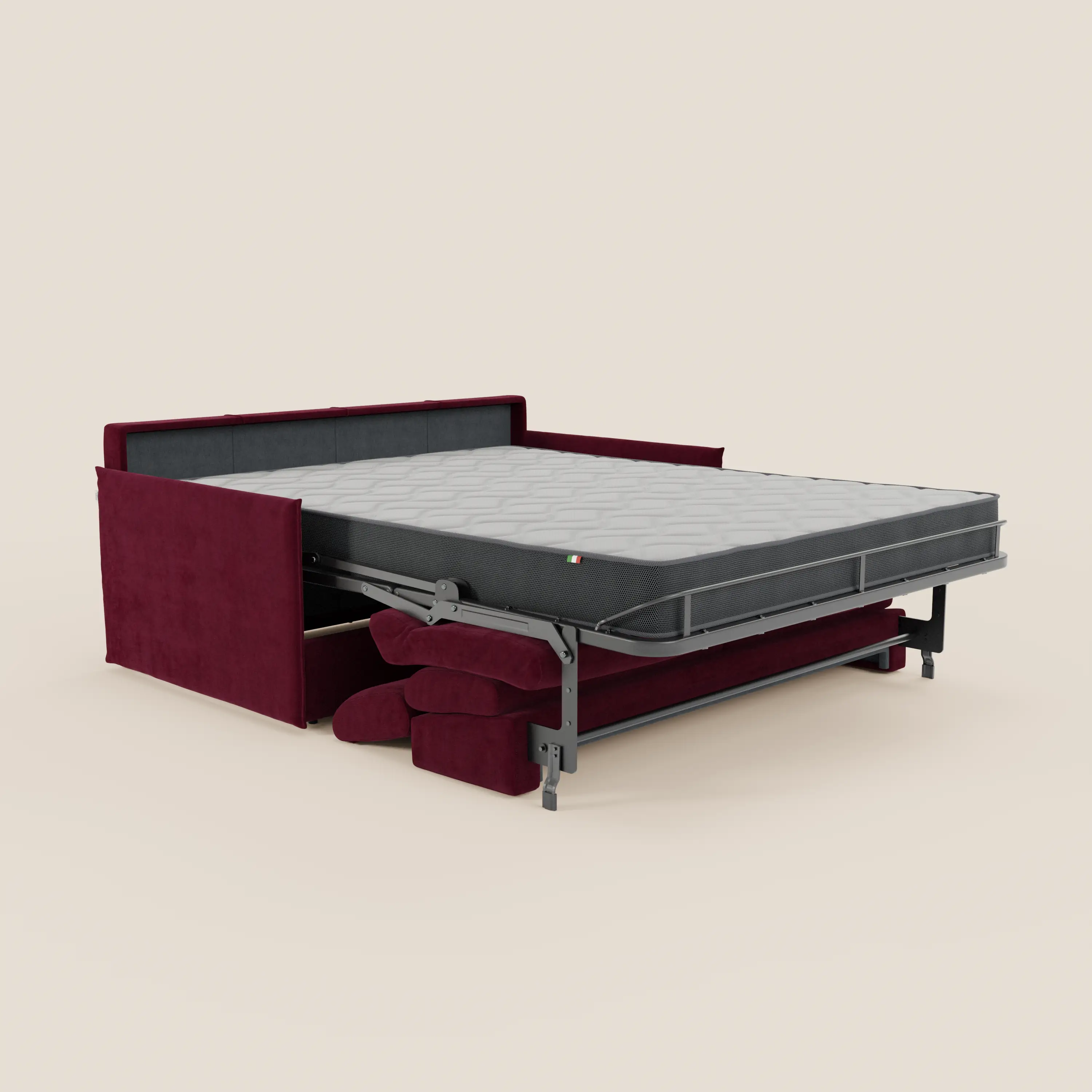 Miryam Canapé convertible avec têtières inclinables et confort maximal - design compact en tissu doux détachable T31 - Image 128