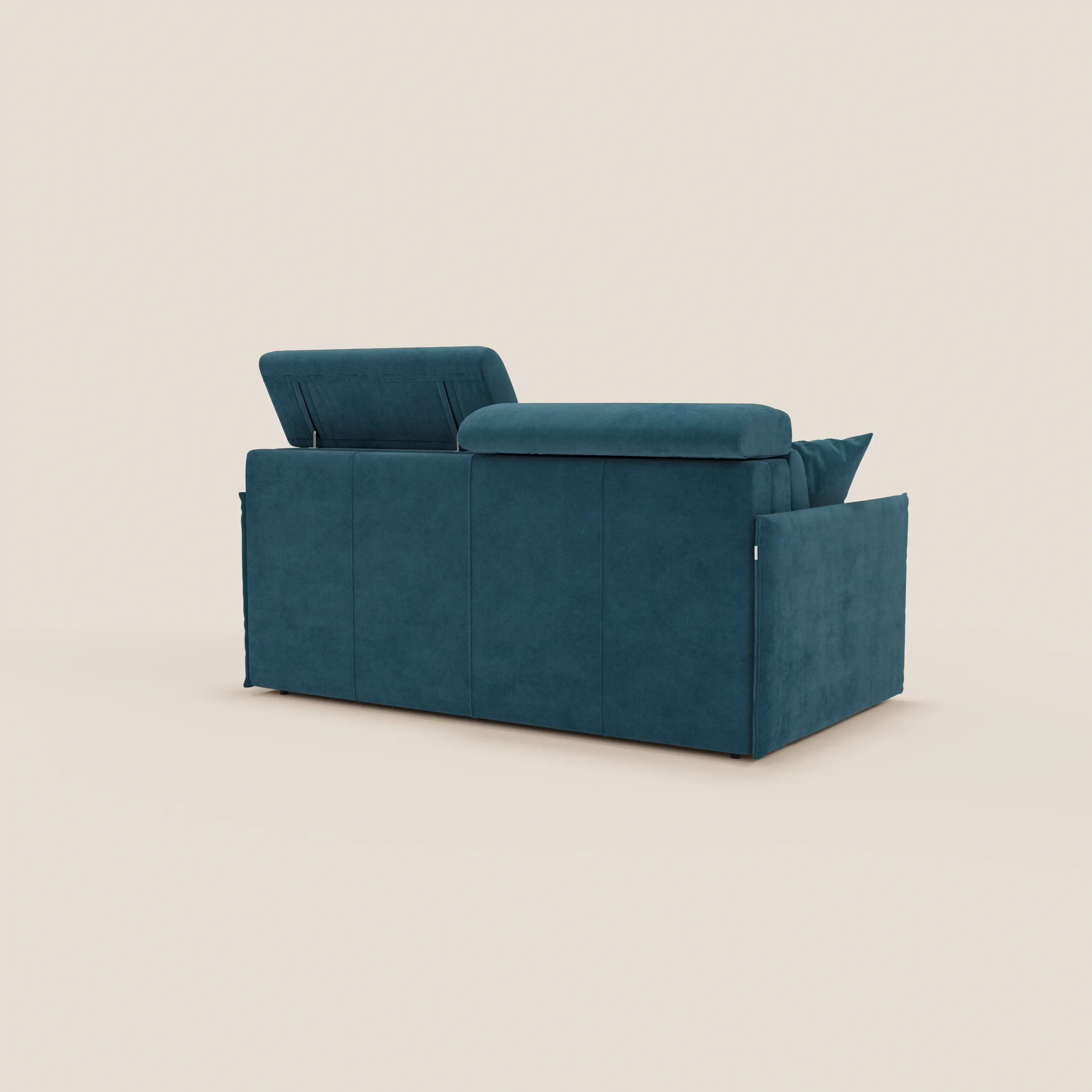 Miryam Canapé convertible avec têtières inclinables et confort maximal - design compact en tissu doux détachable T31 - Image 13