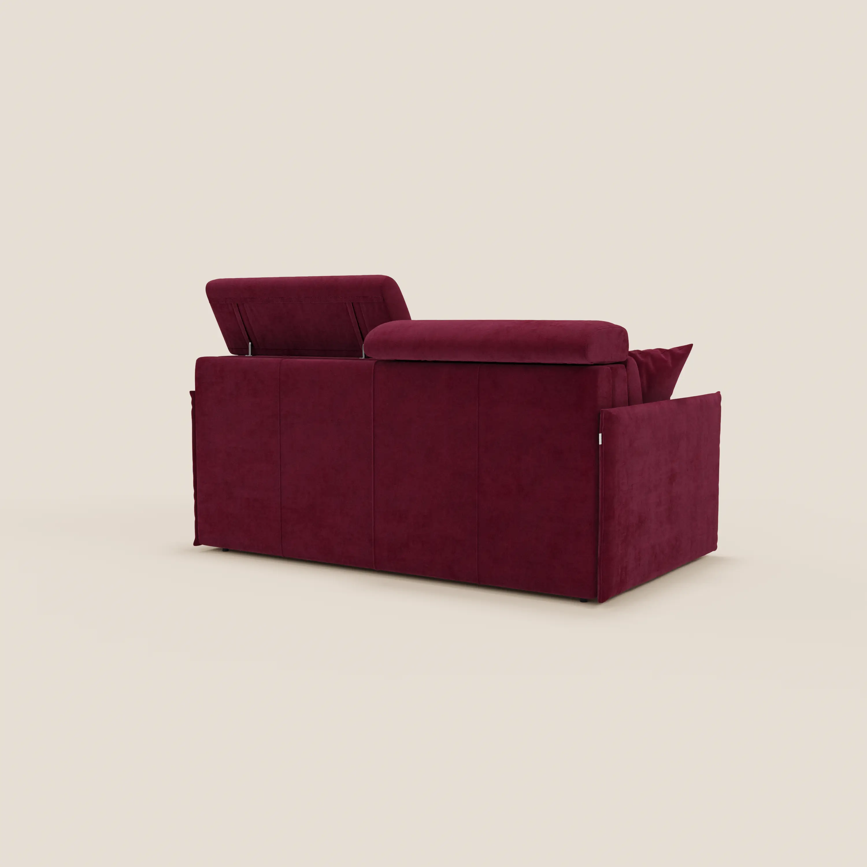 Miryam Canapé convertible avec têtières inclinables et confort maximal - design compact en tissu doux détachable T31 - Image 130