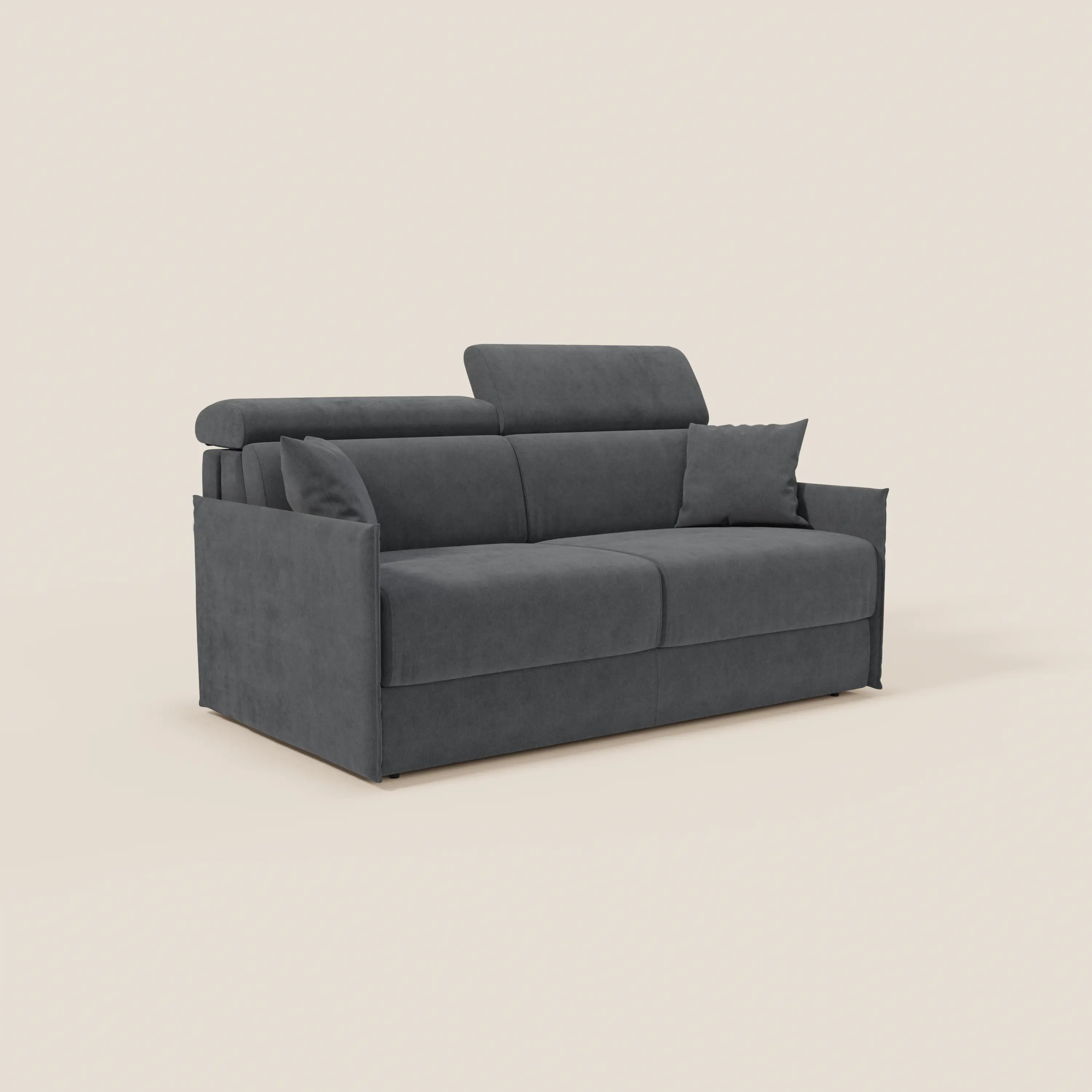 Miryam Canapé convertible avec têtières inclinables et confort maximal - design compact en tissu doux détachable T31 - Image 135