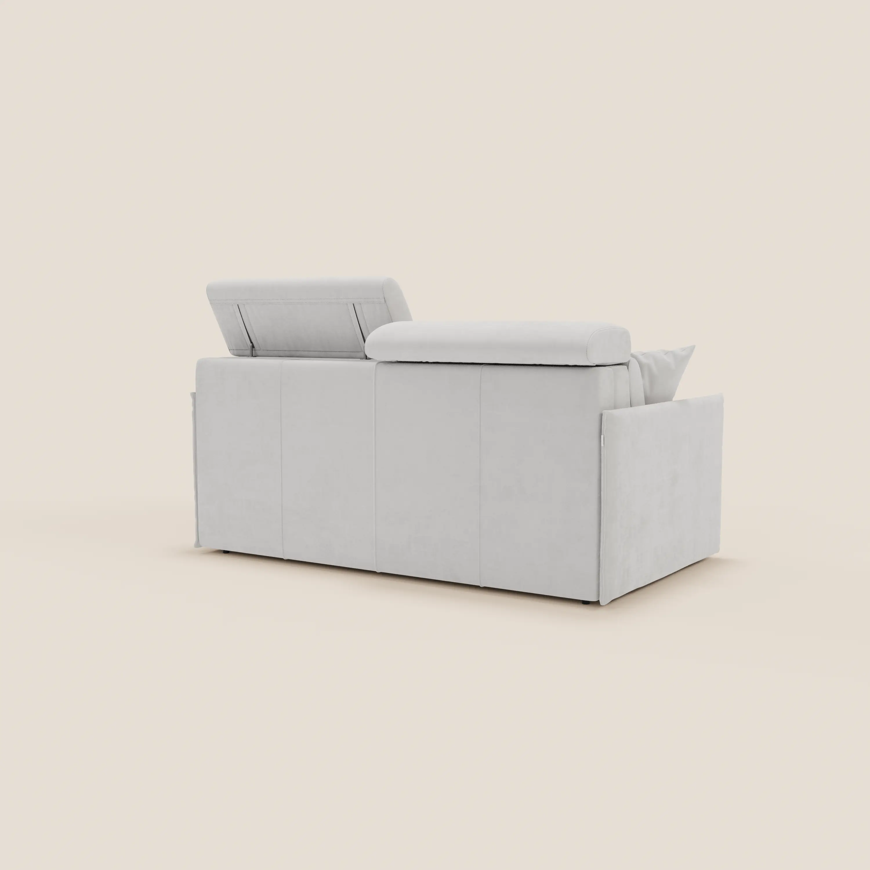 Miryam Canapé convertible avec têtières inclinables et confort maximal - design compact en tissu doux détachable T31 - Image 156