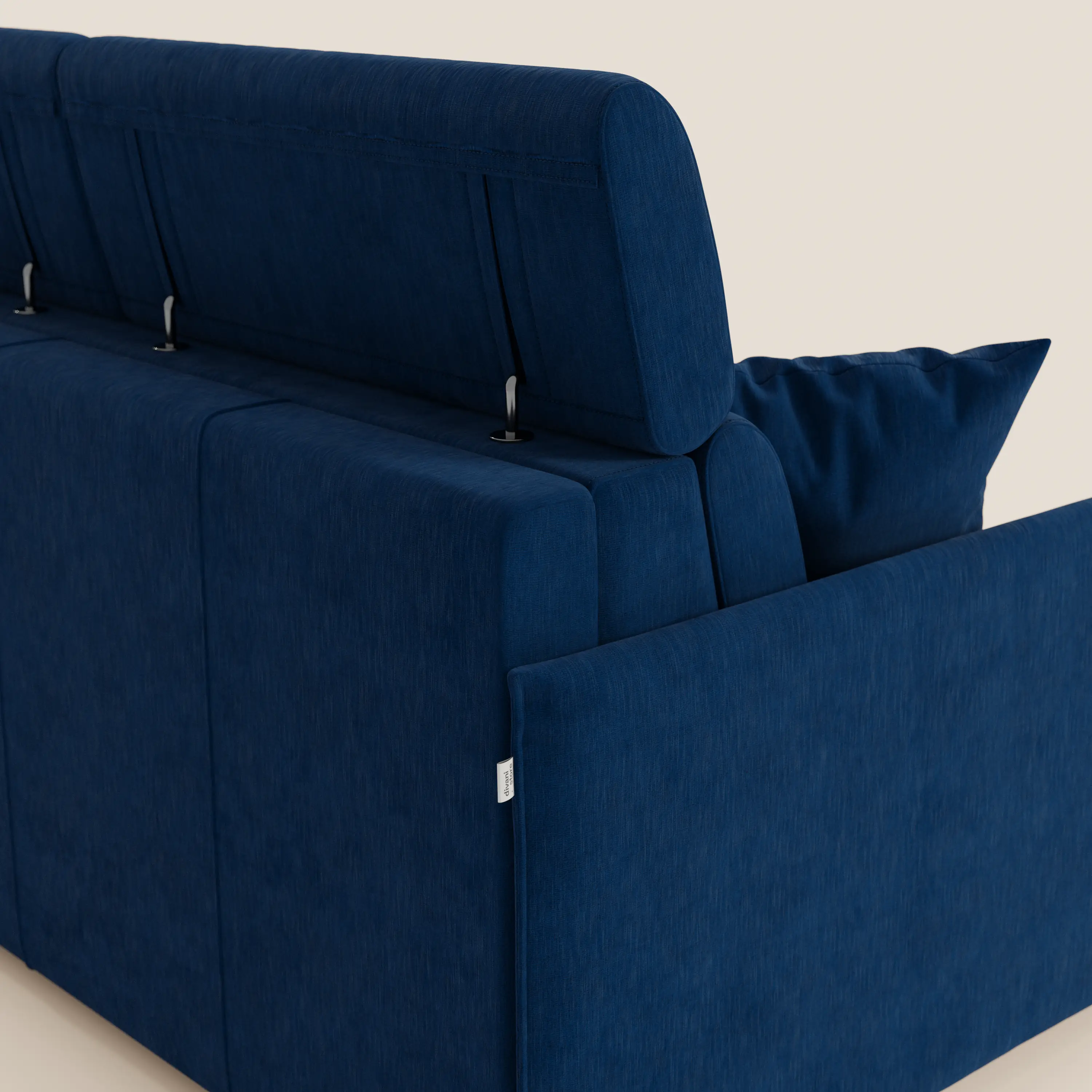 Miryam Canapé convertible avec têtières inclinables et confort maximal - design compact en tissu doux détachable T31 - Image 166