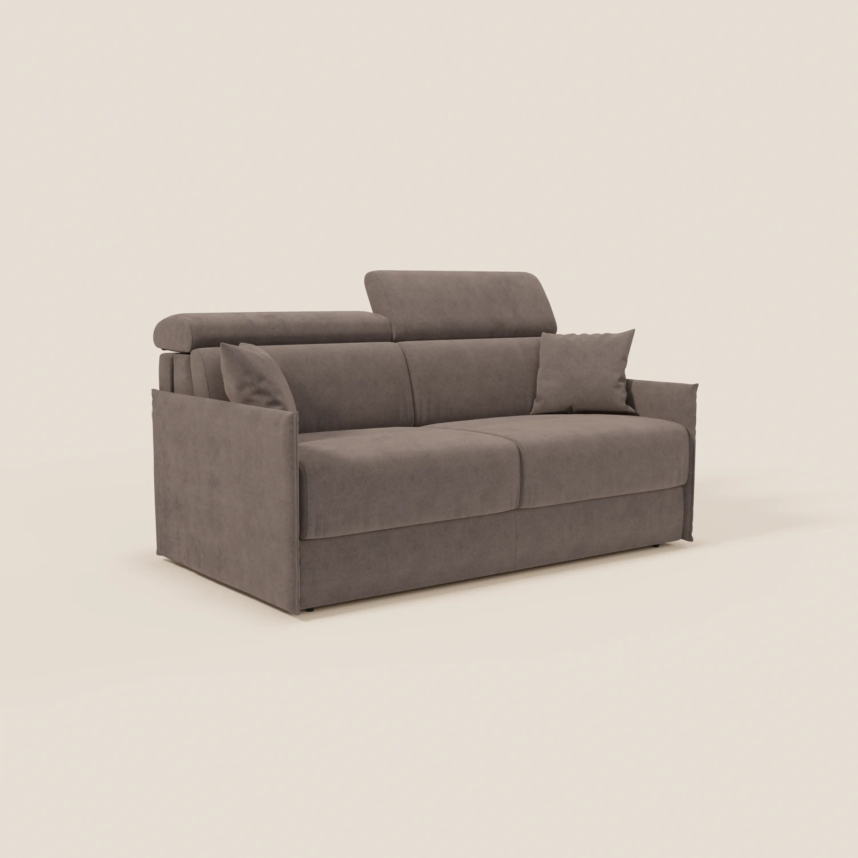 Miryam Canapé convertible avec têtières inclinables et confort maximal - design compact en tissu doux détachable T31 - Image 174