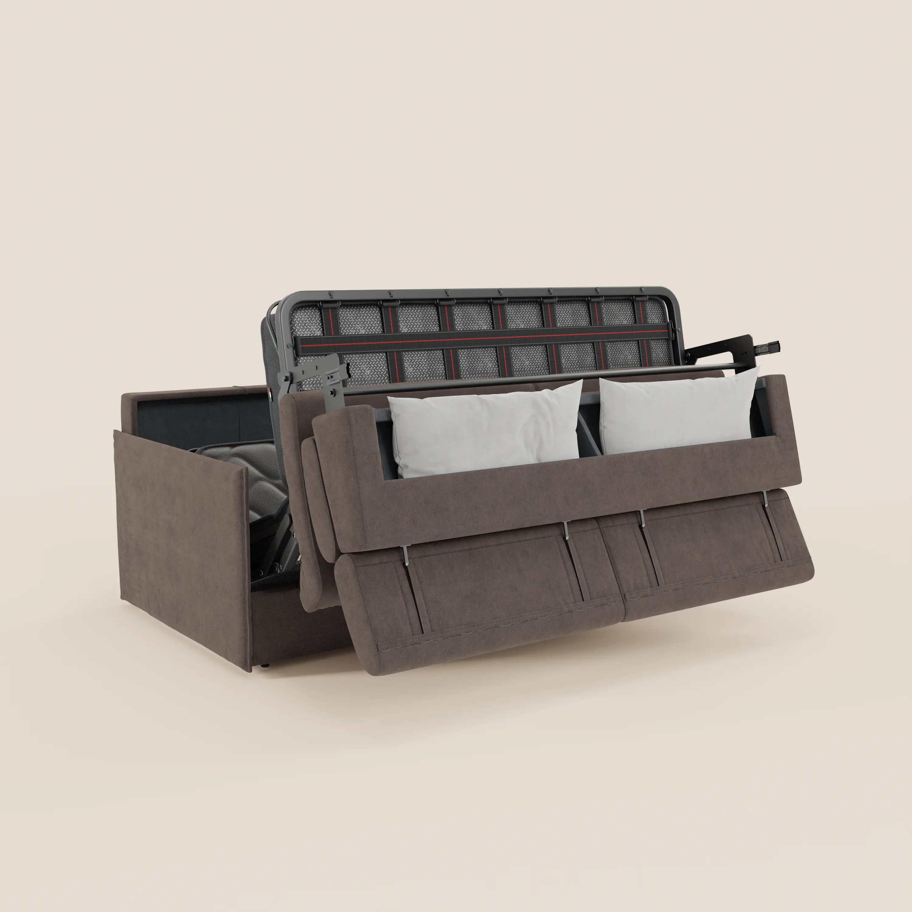 Miryam Canapé convertible avec têtières inclinables et confort maximal - design compact en tissu doux détachable T31 - Image 176