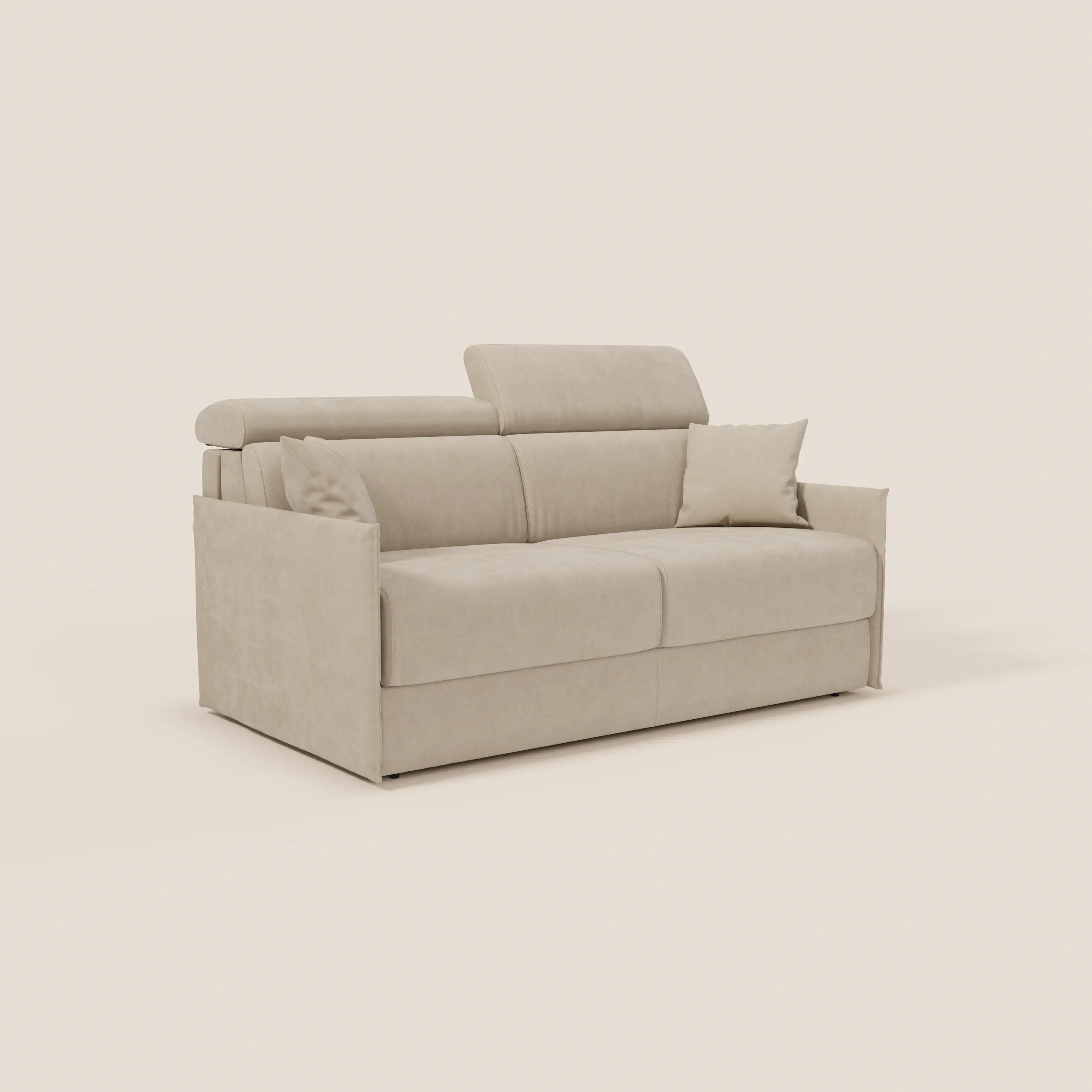 Miryam Canapé convertible avec têtières inclinables et confort maximal - design compact en tissu doux détachable T31 - Image 18