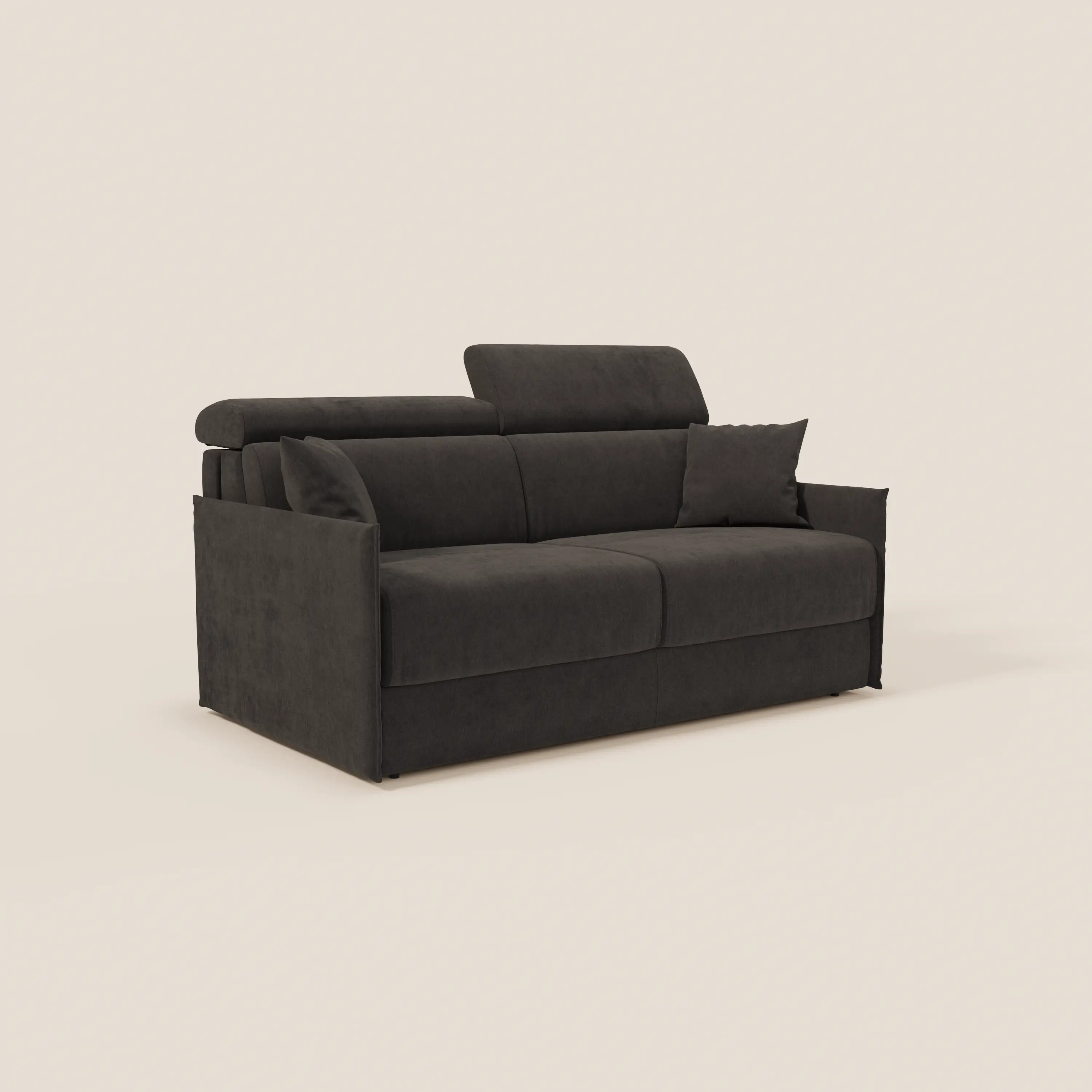 Miryam Canapé convertible avec têtières inclinables et confort maximal - design compact en tissu doux détachable T31 - Image 187