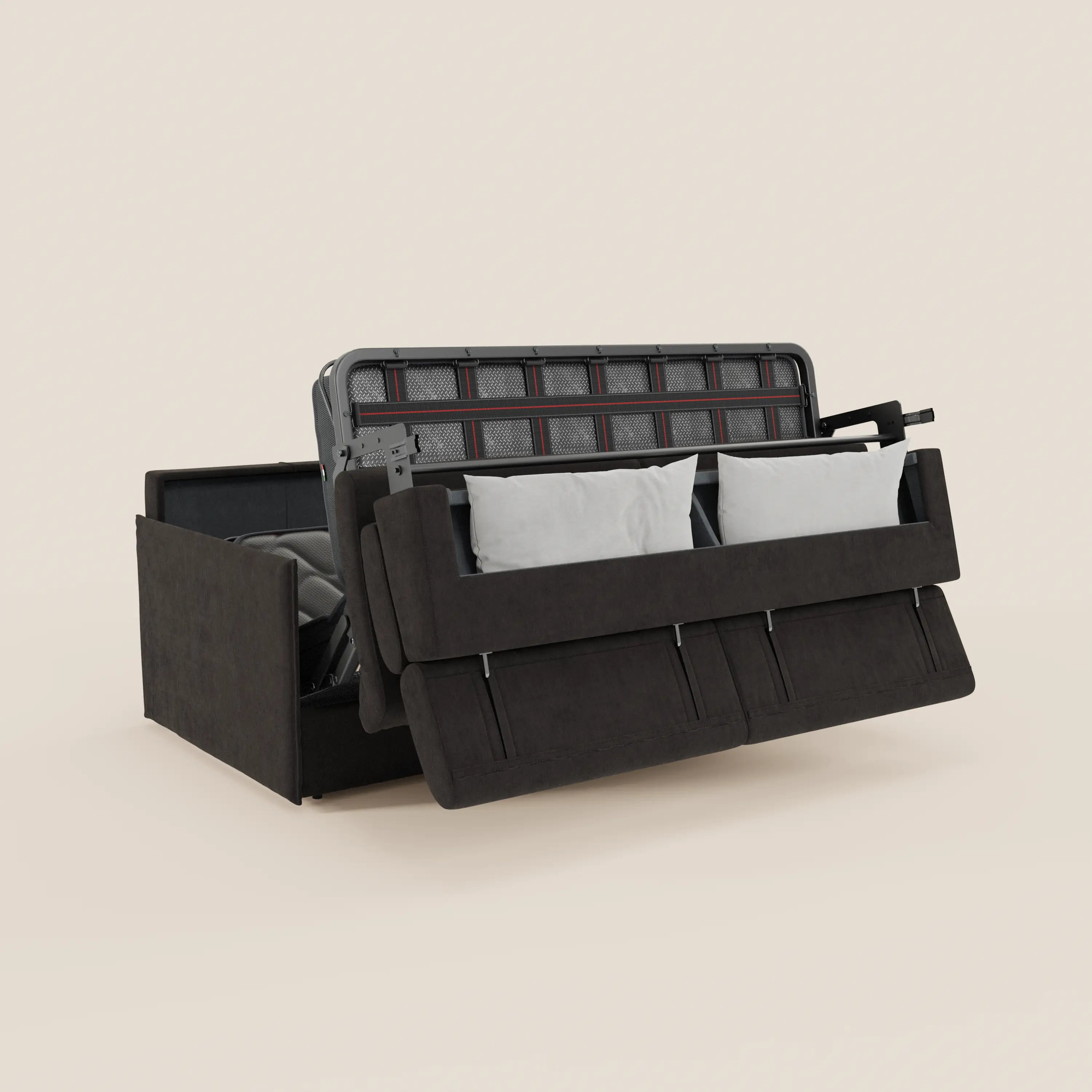 Miryam Canapé convertible avec têtières inclinables et confort maximal - design compact en tissu doux détachable T31 - Image 189