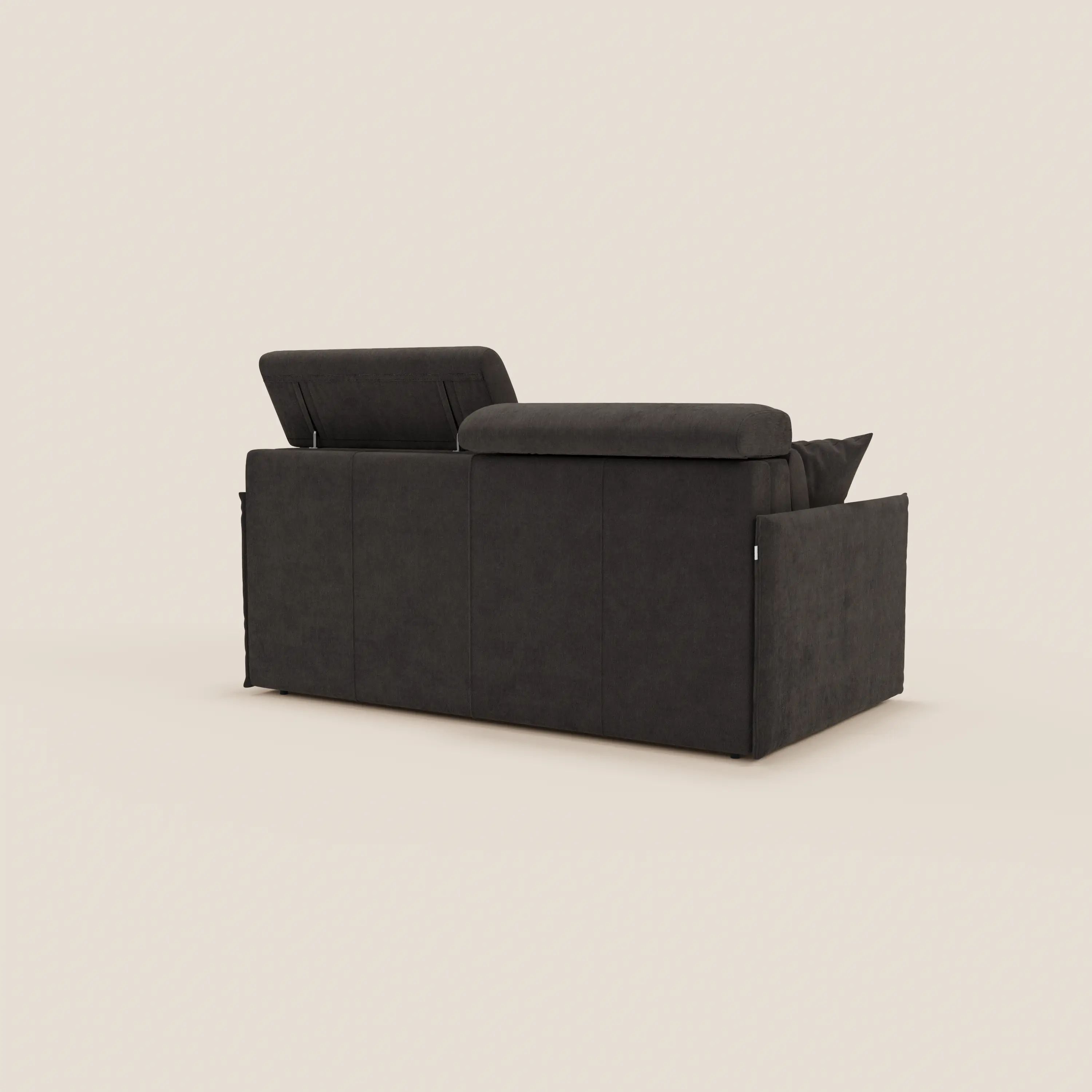 Miryam Canapé convertible avec têtières inclinables et confort maximal - design compact en tissu doux détachable T31 - Image 195