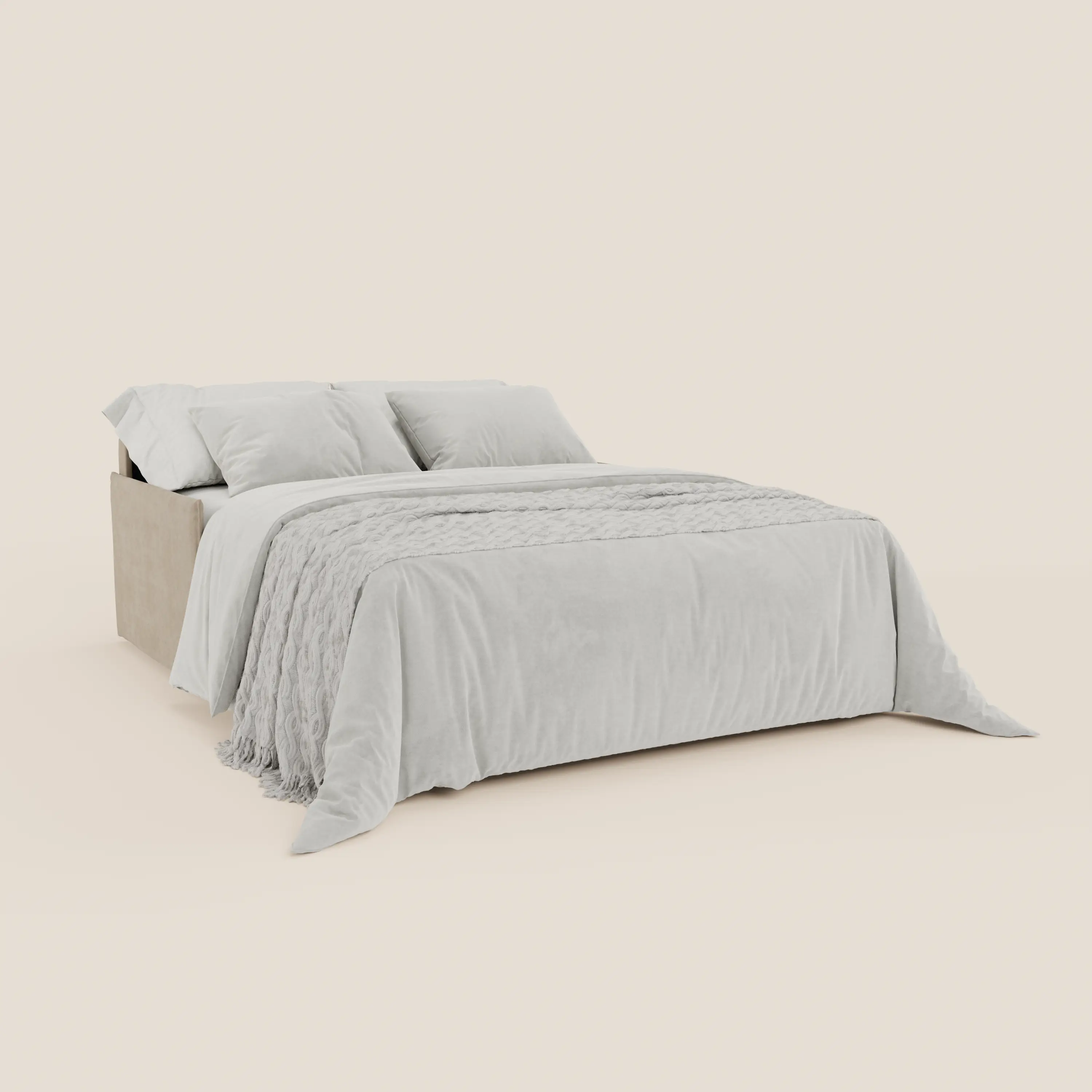 Miryam Canapé convertible avec têtières inclinables et confort maximal - design compact en tissu doux détachable T31 - Image 21