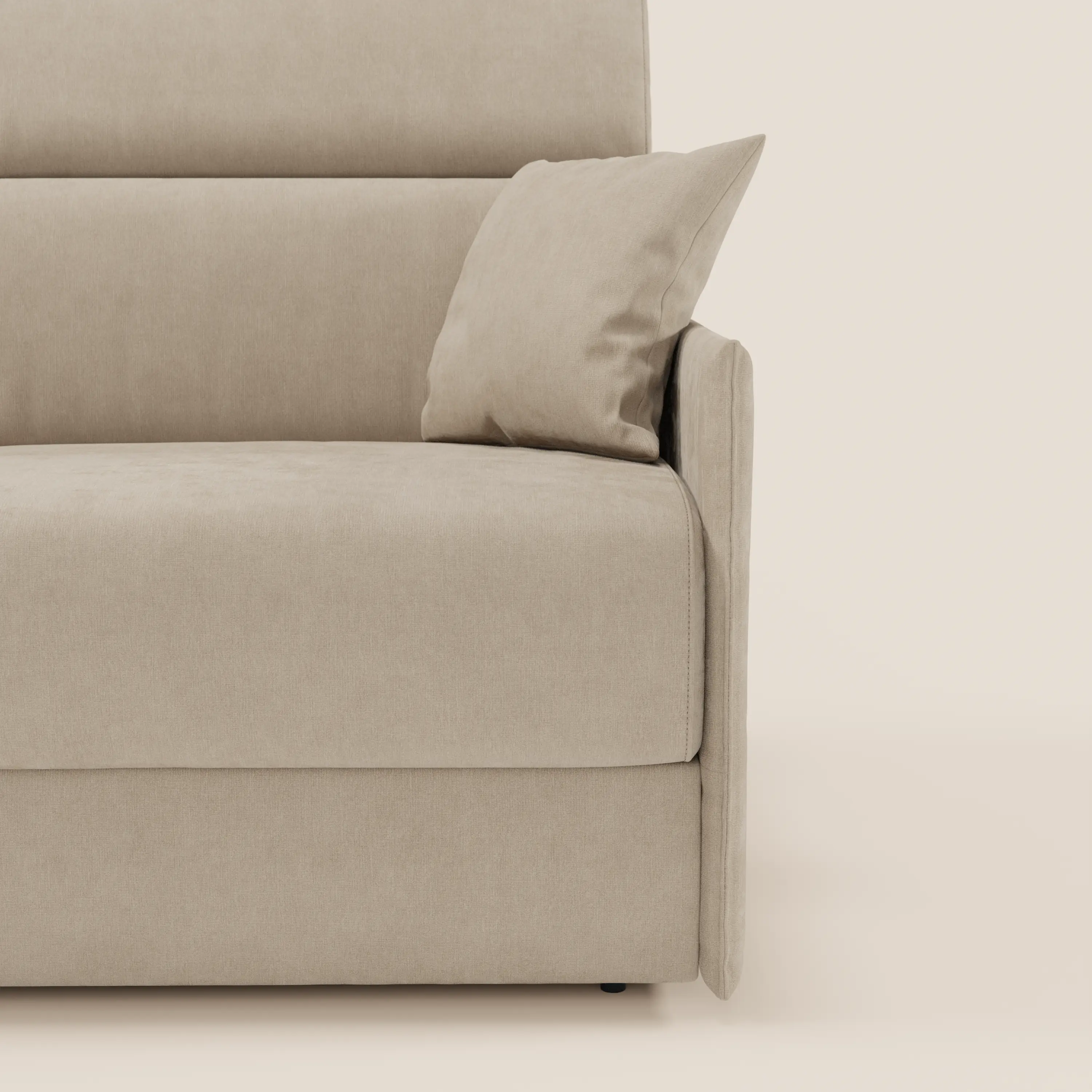 Miryam Canapé convertible avec têtières inclinables et confort maximal - design compact en tissu doux détachable T31 - Image 22