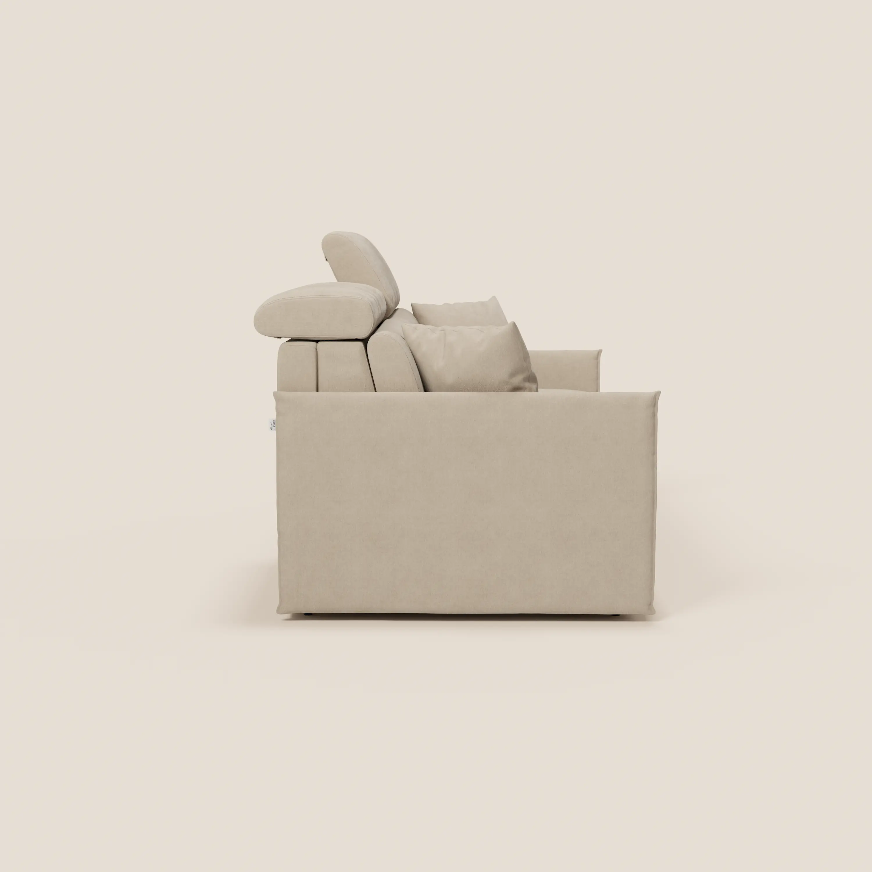 Miryam Canapé convertible avec têtières inclinables et confort maximal - design compact en tissu doux détachable T31 - Image 25