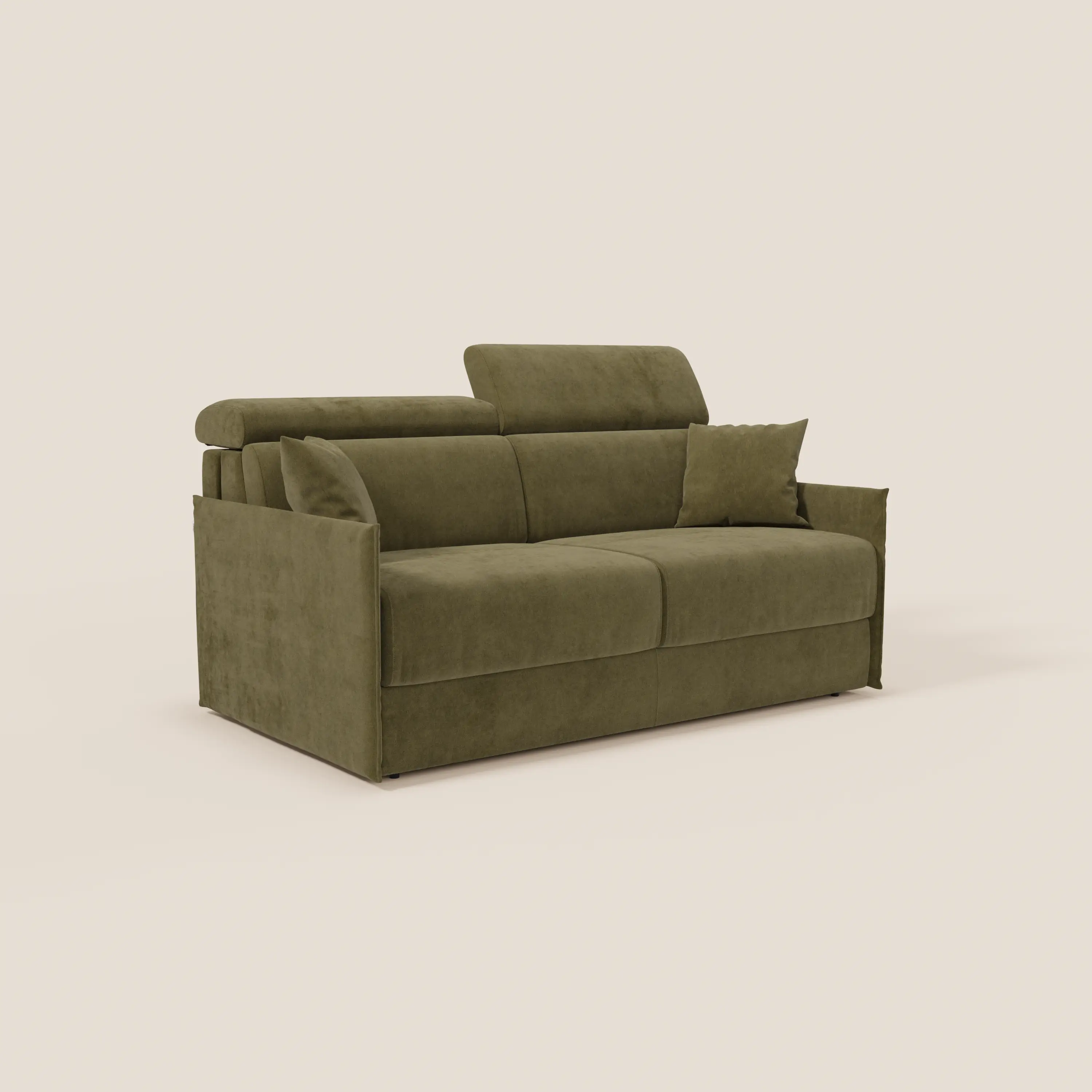 Miryam Canapé convertible avec têtières inclinables et confort maximal - design compact en tissu doux détachable T31 - Image 57