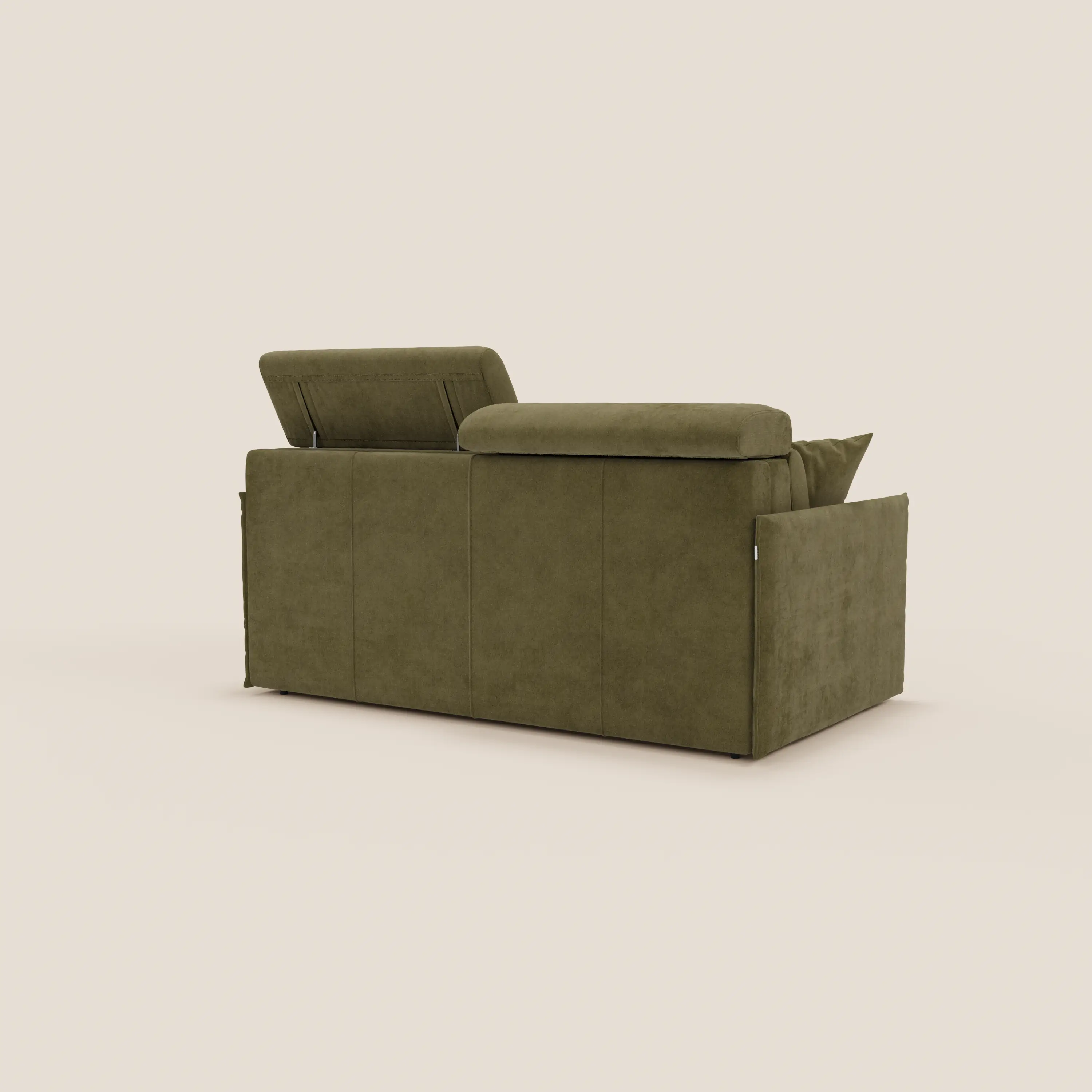Miryam Canapé convertible avec têtières inclinables et confort maximal - design compact en tissu doux détachable T31 - Image 65