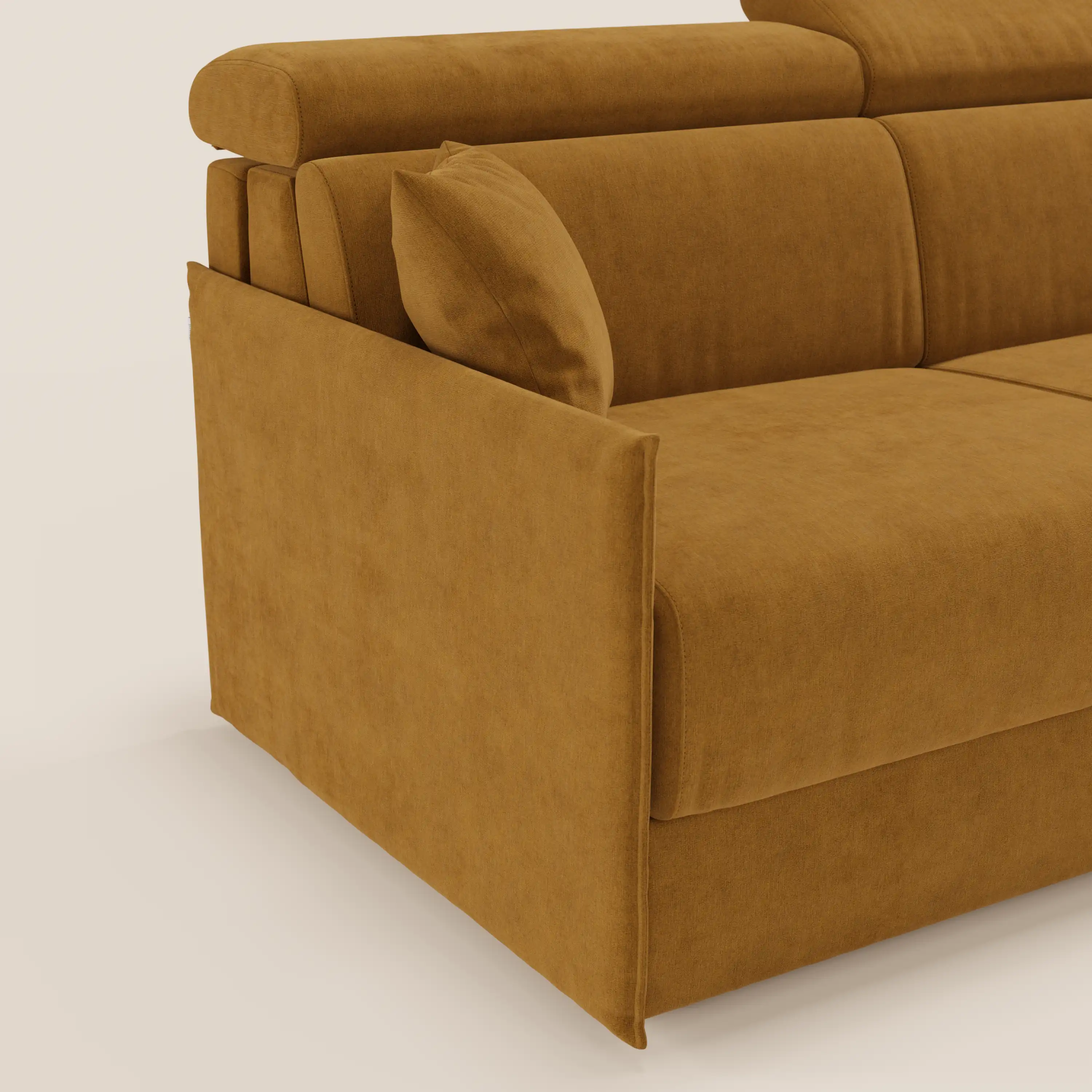 Miryam Canapé convertible avec têtières inclinables et confort maximal - design compact en tissu doux détachable T31 - Image 71