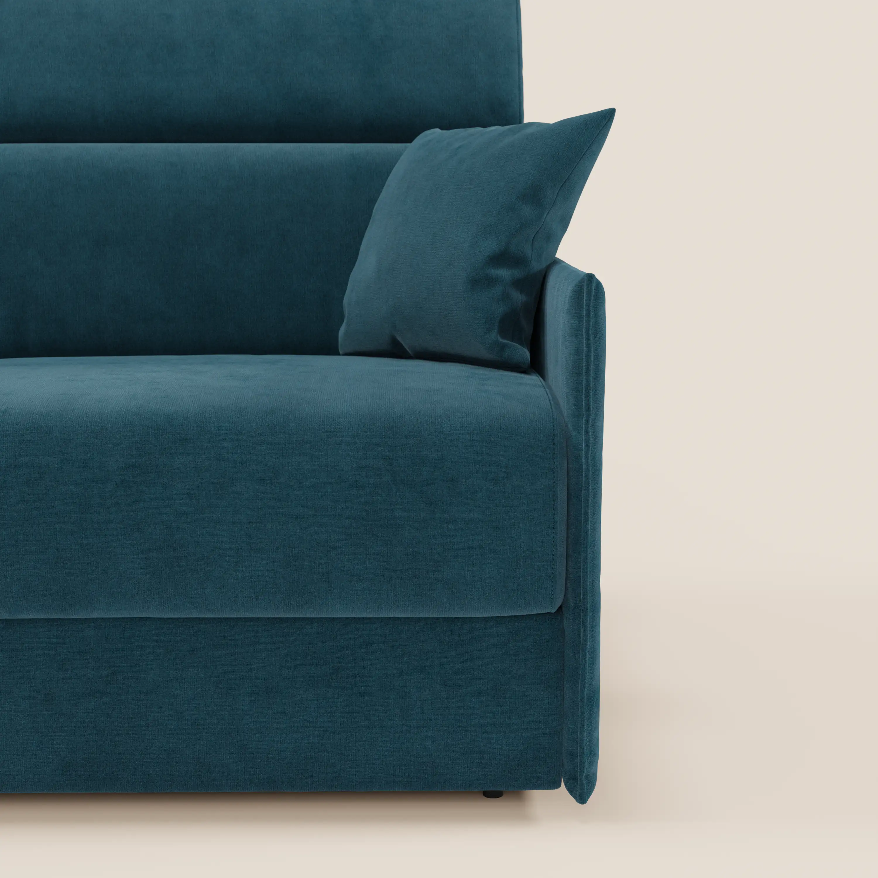 Miryam Canapé convertible avec têtières inclinables et confort maximal - design compact en tissu doux détachable T31 - Image 9