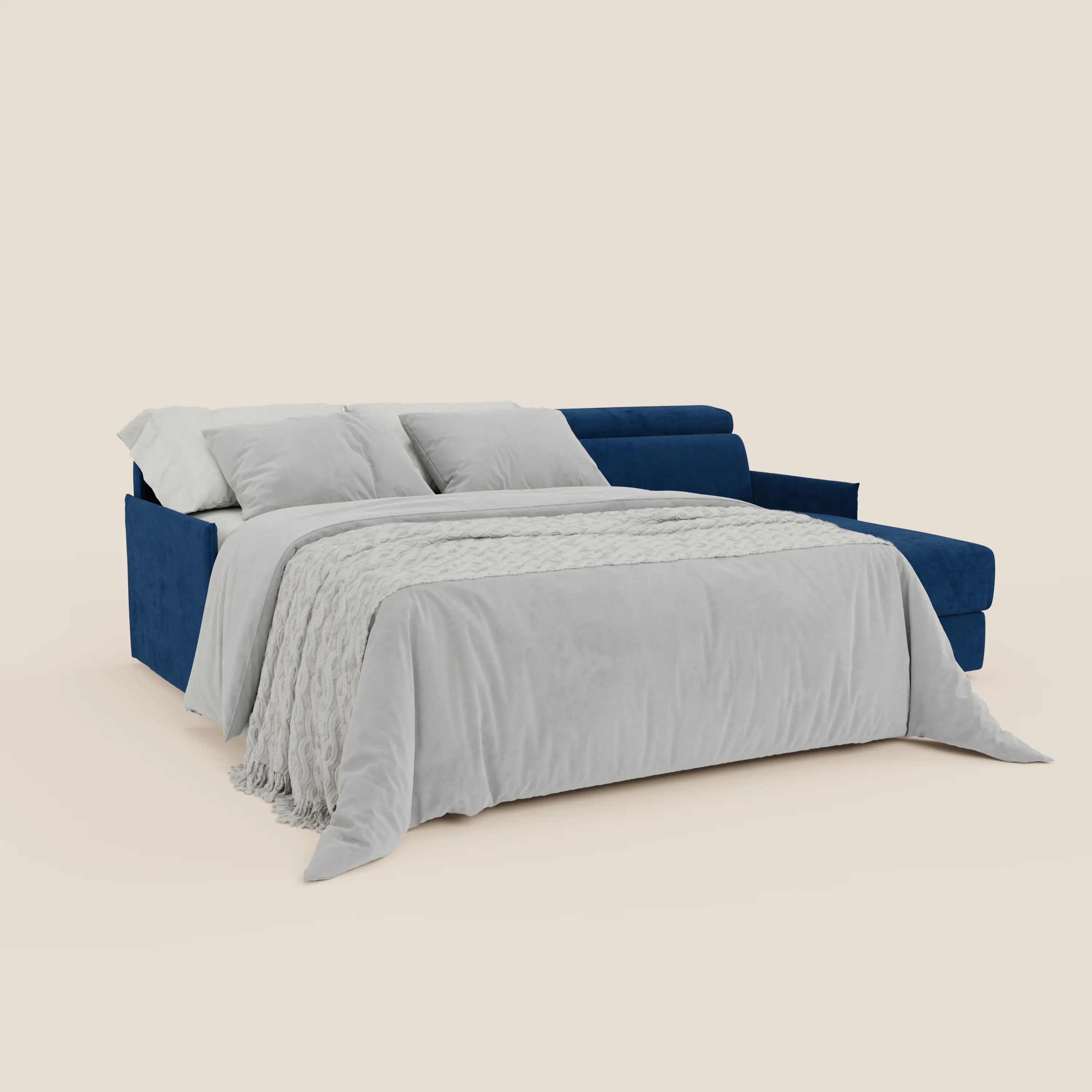 Miryam canapé convertible d'angle compact - têtières inclinables et méridienne coffre en tissu détachable T31 - Image 166