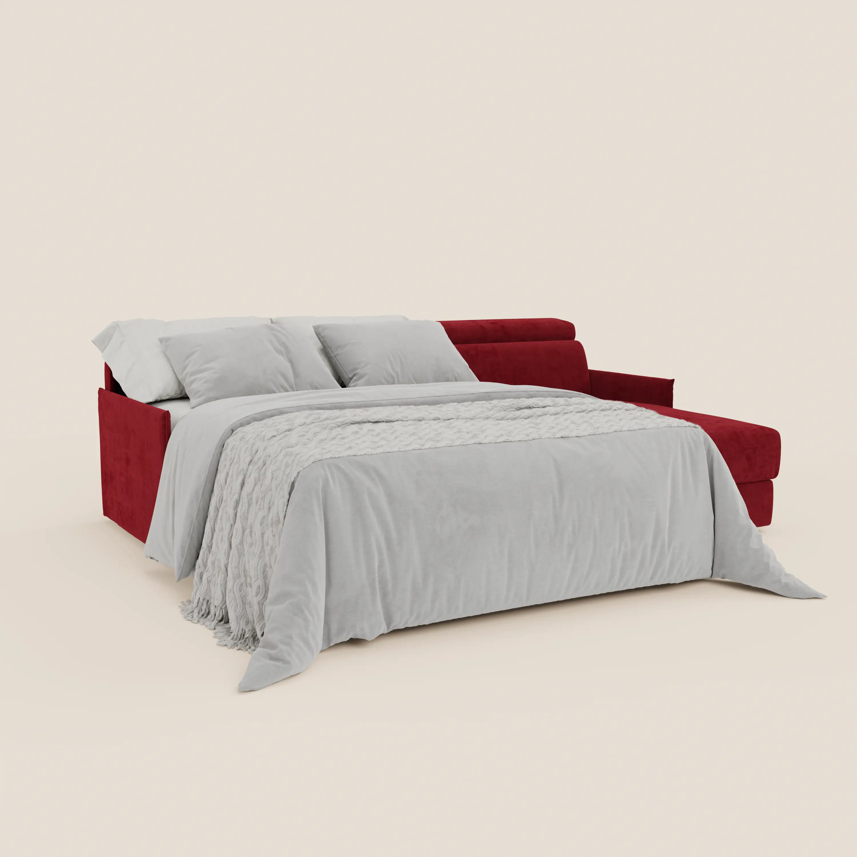 Miryam canapé convertible d'angle compact - têtières inclinables et méridienne coffre en tissu détachable T31 - Image 214