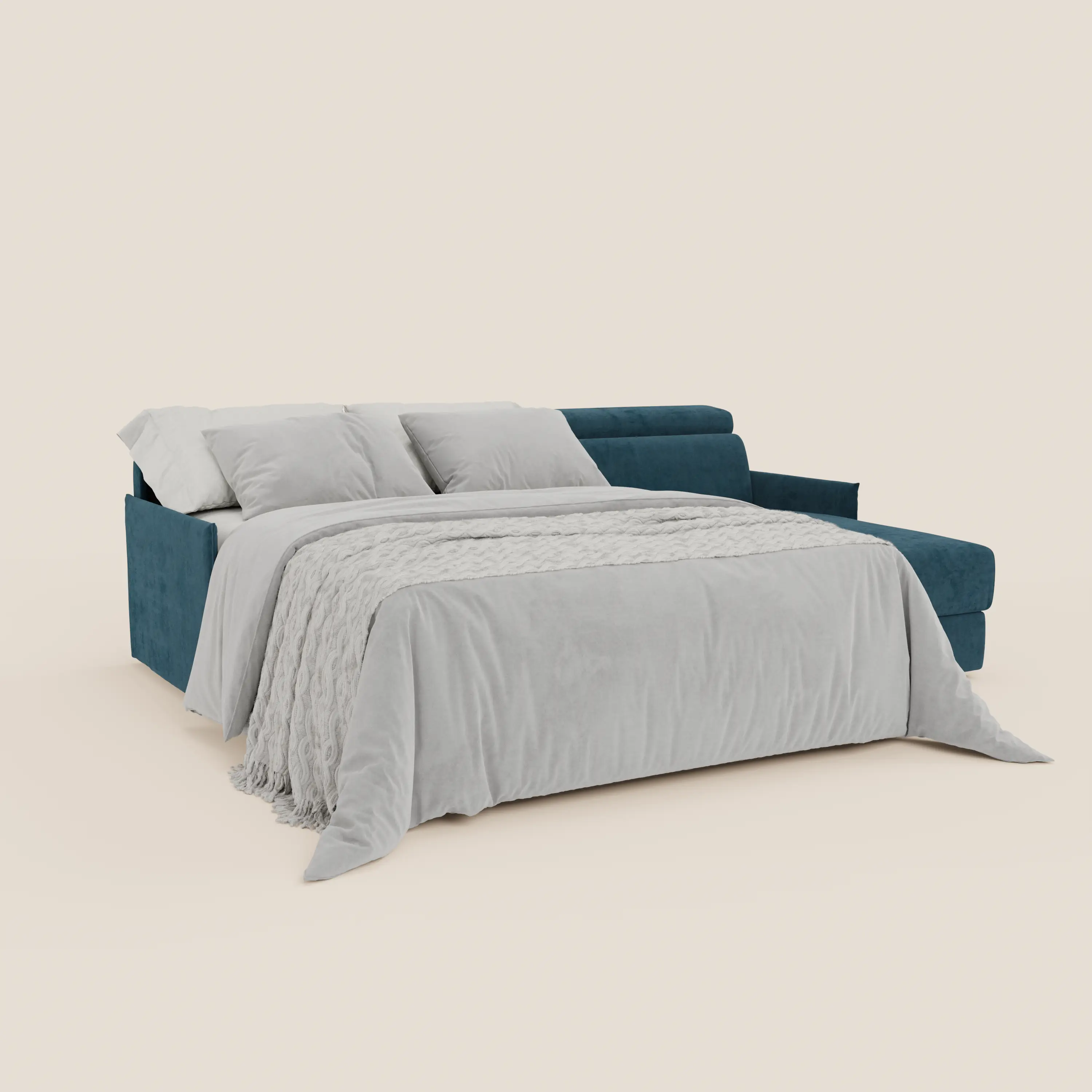 Miryam canapé convertible d'angle compact - têtières inclinables et méridienne coffre en tissu détachable T31 - Image 38