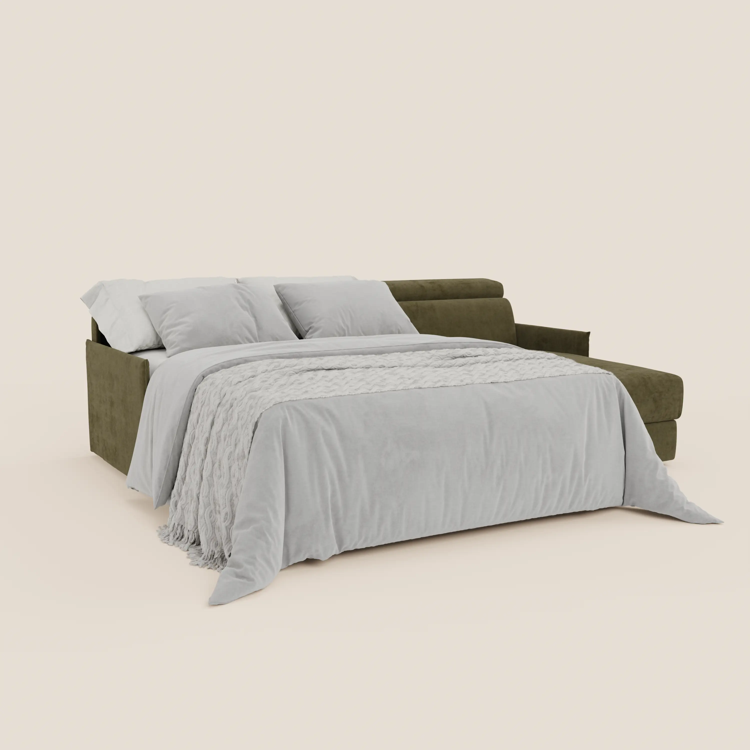 Miryam canapé convertible d'angle compact - têtières inclinables et méridienne coffre en tissu détachable T31 - Image 86