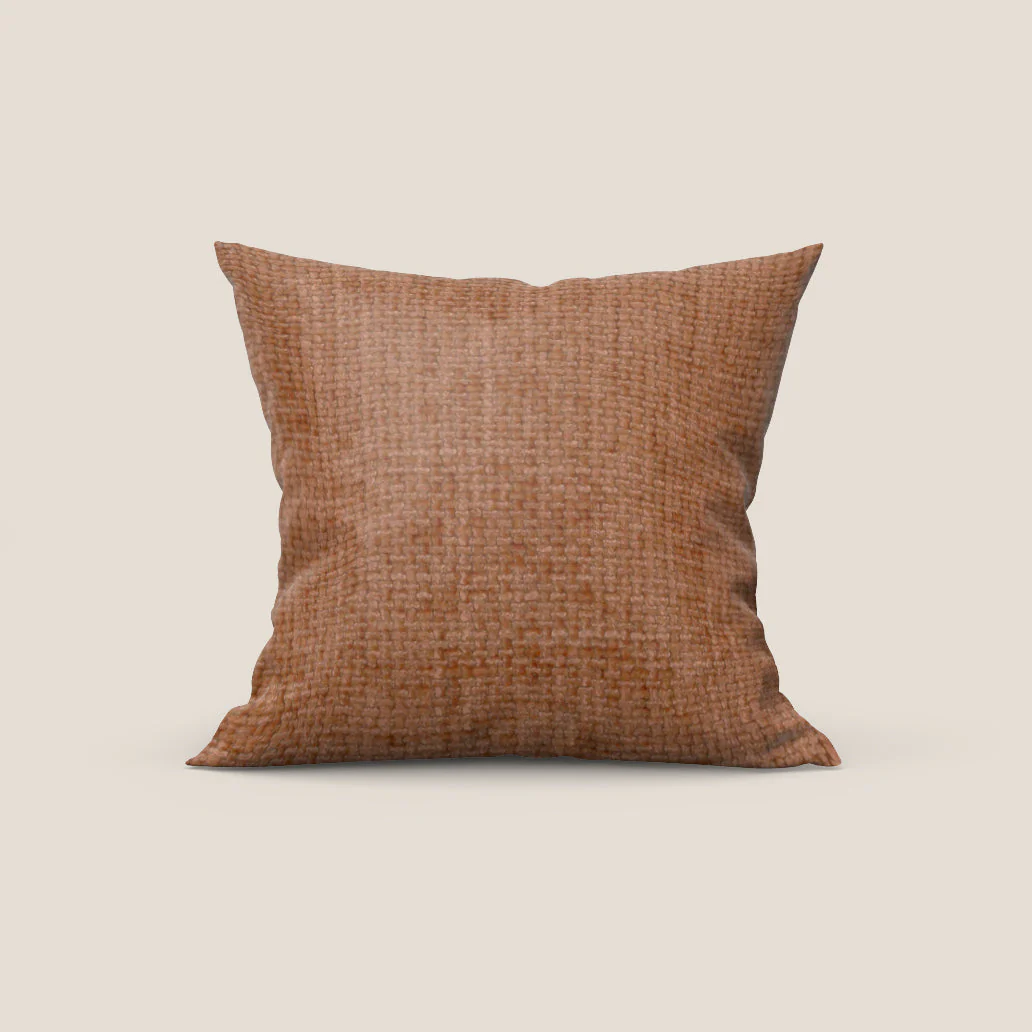 Montana coussin disponible en plusieurs couleurs, fabriqué en tissu imperméable T10 orange à gros mailles souples