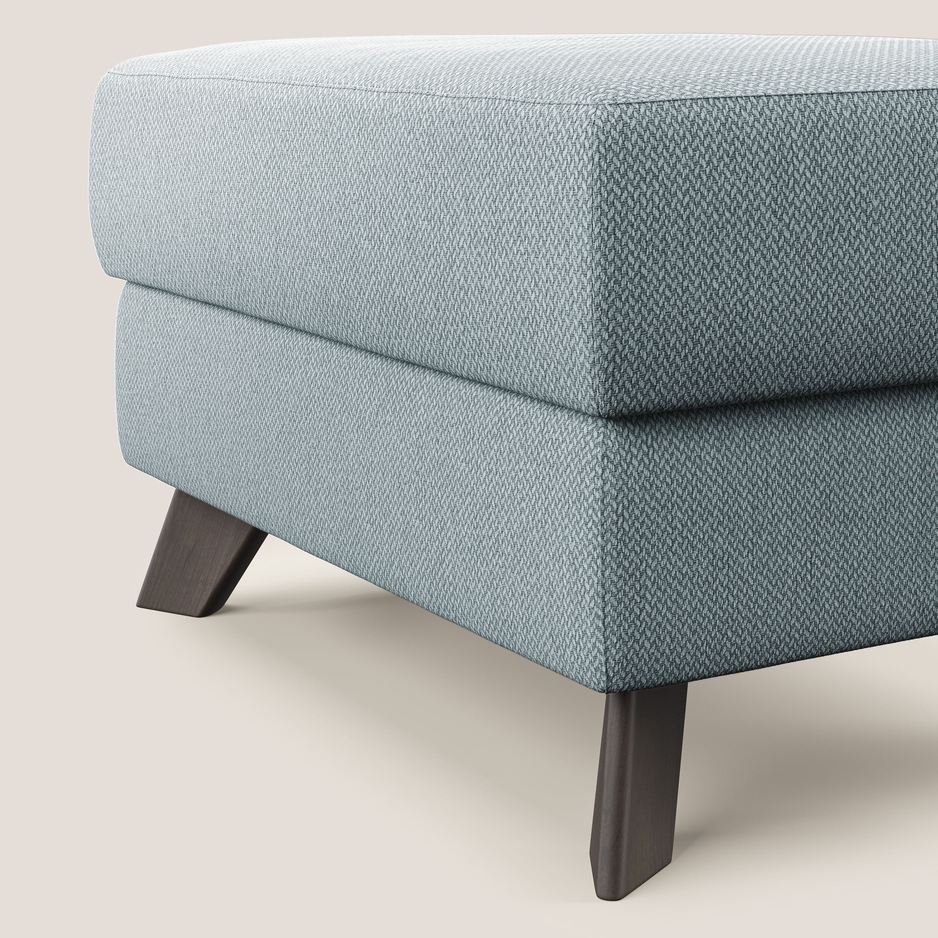 Moon Pouf coffre aux pieds hauts en tissu détachable avec l'eau T05 sucre glace - Image 4
