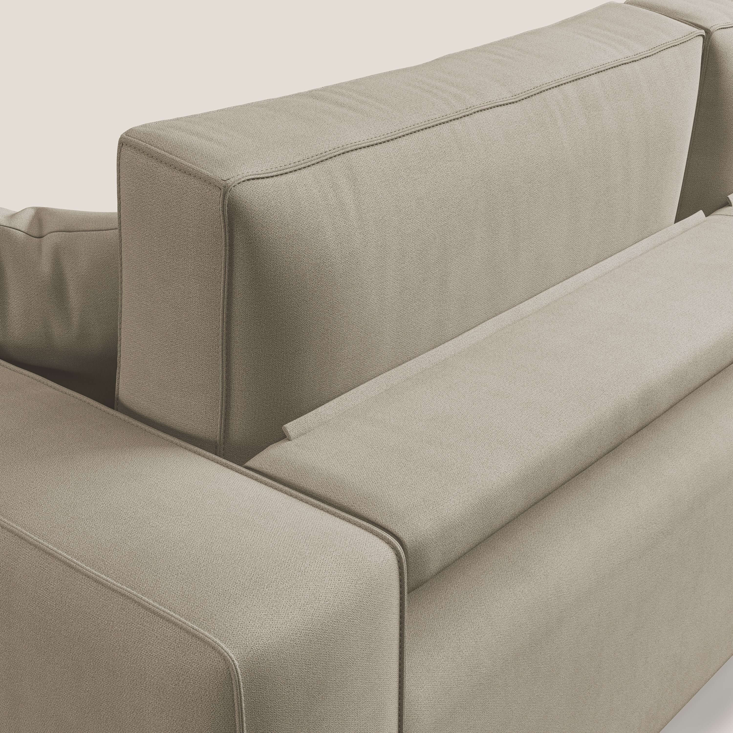 Morfeo canapé avec assise extractible en tissu imperméable T02 beige - Image 8