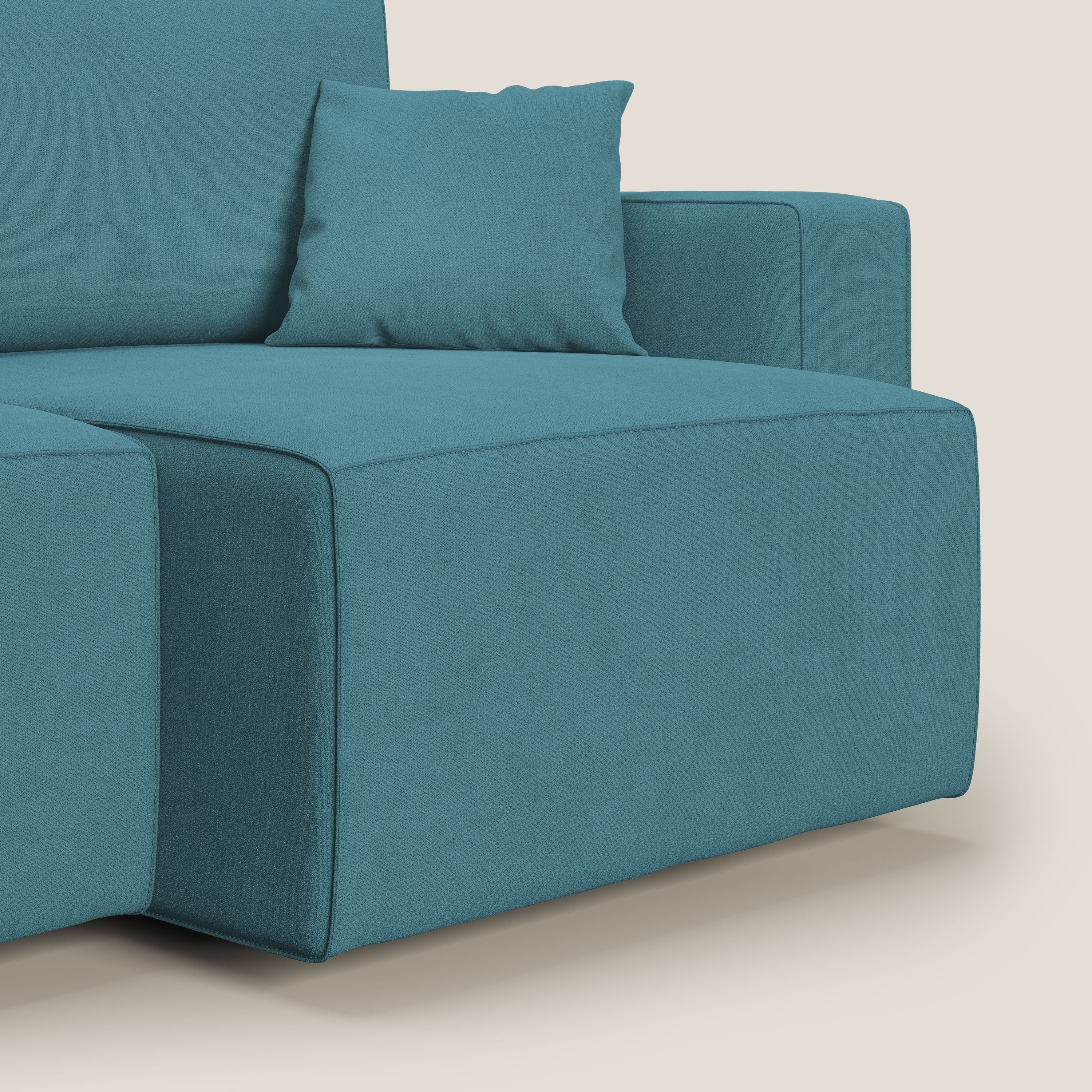 Morfeo canapé avec assise extractible en tissu imperméable T02 bleu ciel - Image 13
