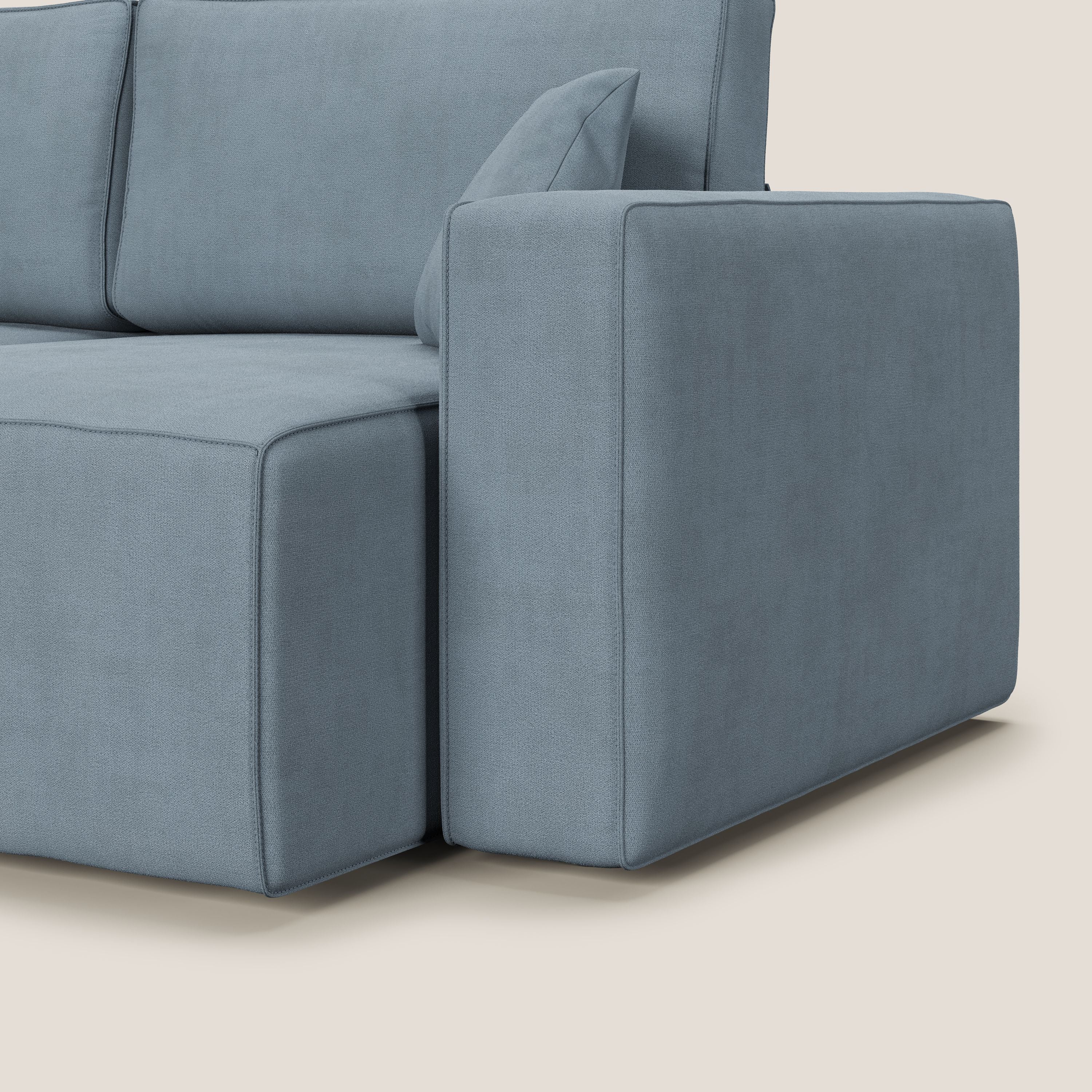 Morfeo canapé avec assise extractible en tissu imperméable T02 bleu pastel - Image 15