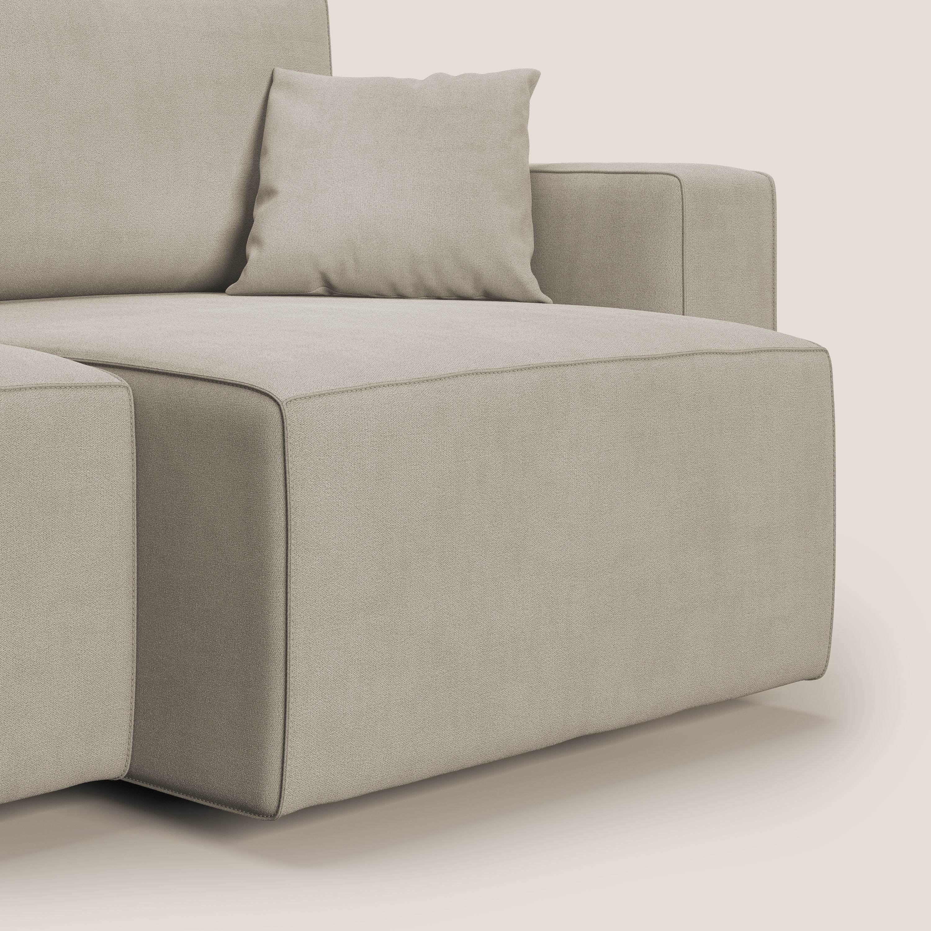 Morfeo canapé avec assise extractible en tissu imperméable T02 crème - Image 13