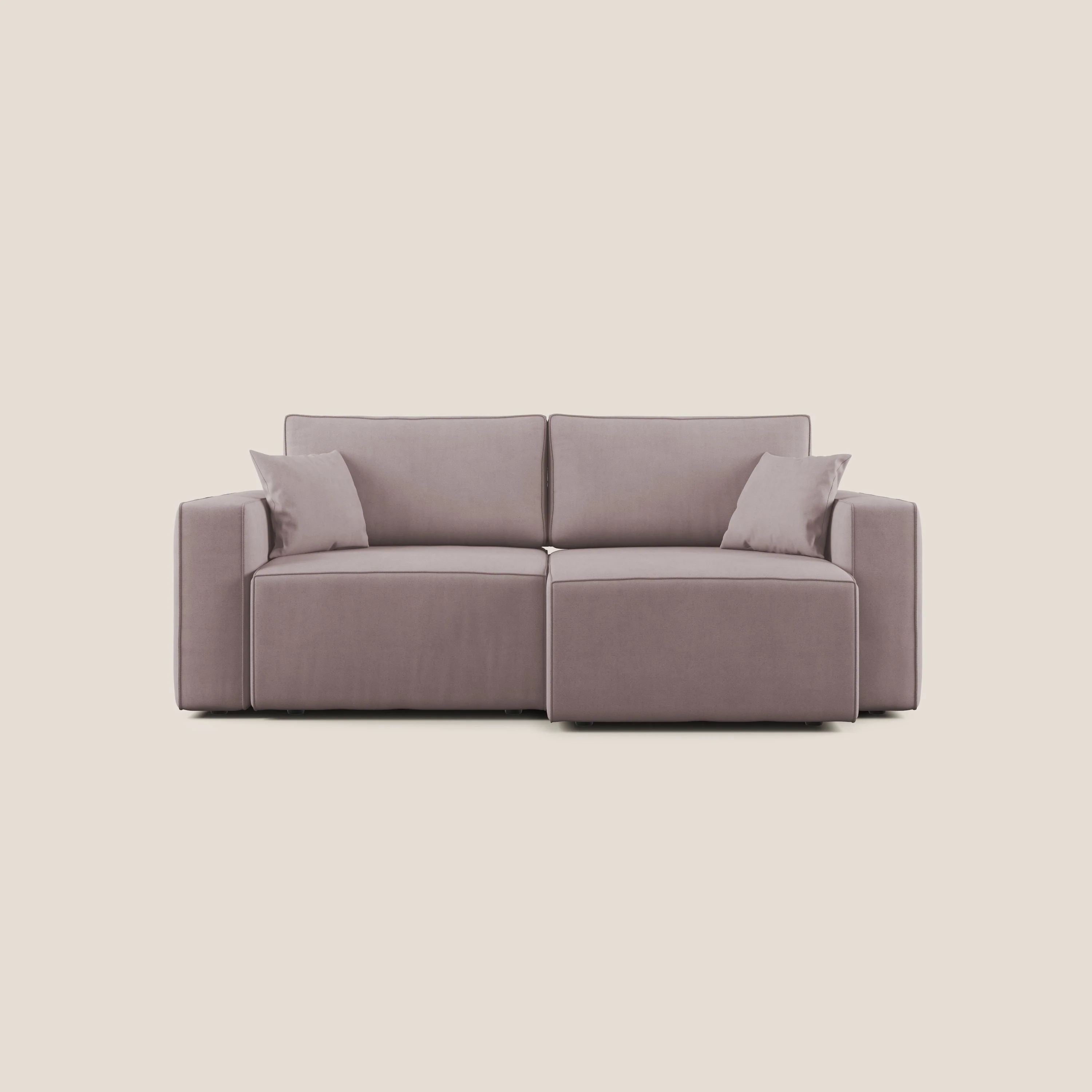 Morfeo canapé avec assise extractible en tissu imperméable T02 rose - Image 10