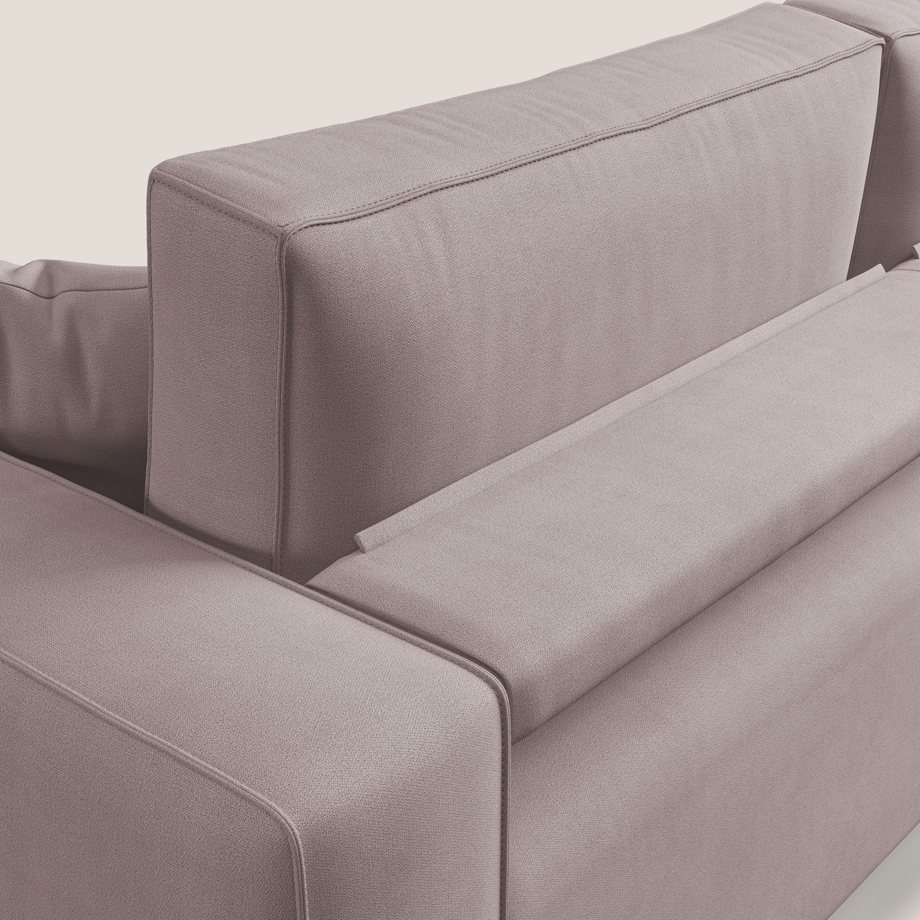 Morfeo canapé avec assise extractible en tissu imperméable T02 rose - Image 8