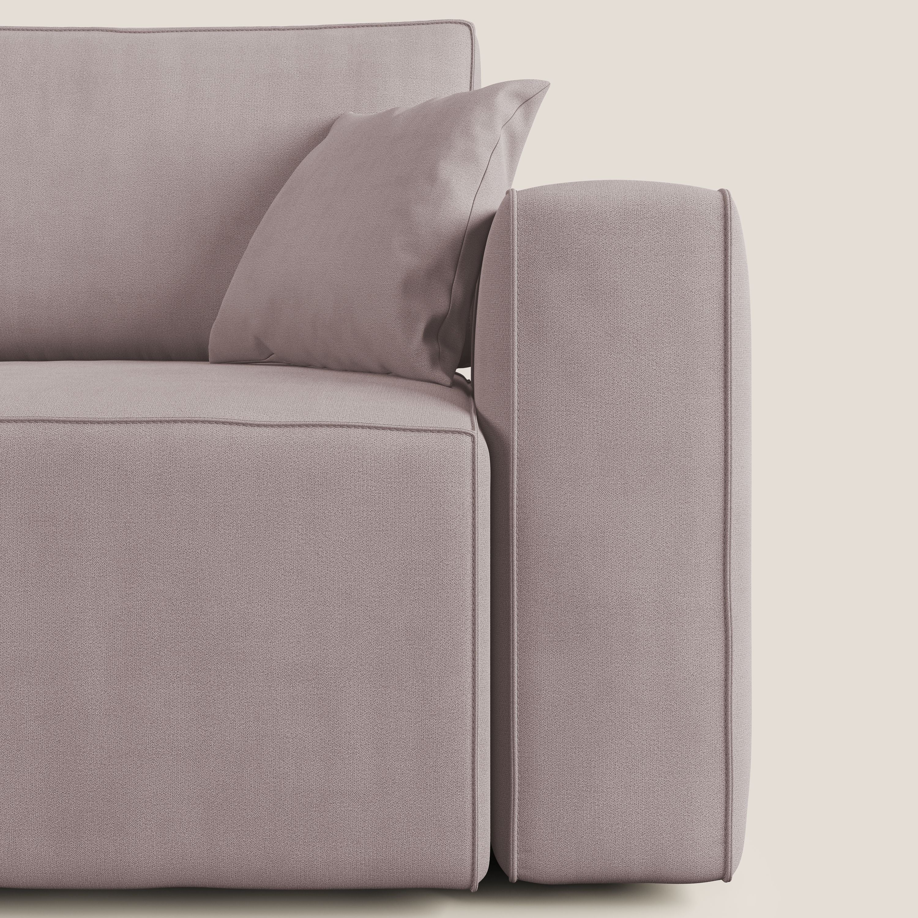Morfeo canapé avec assise extractible en tissu imperméable T02 rose - Image 9