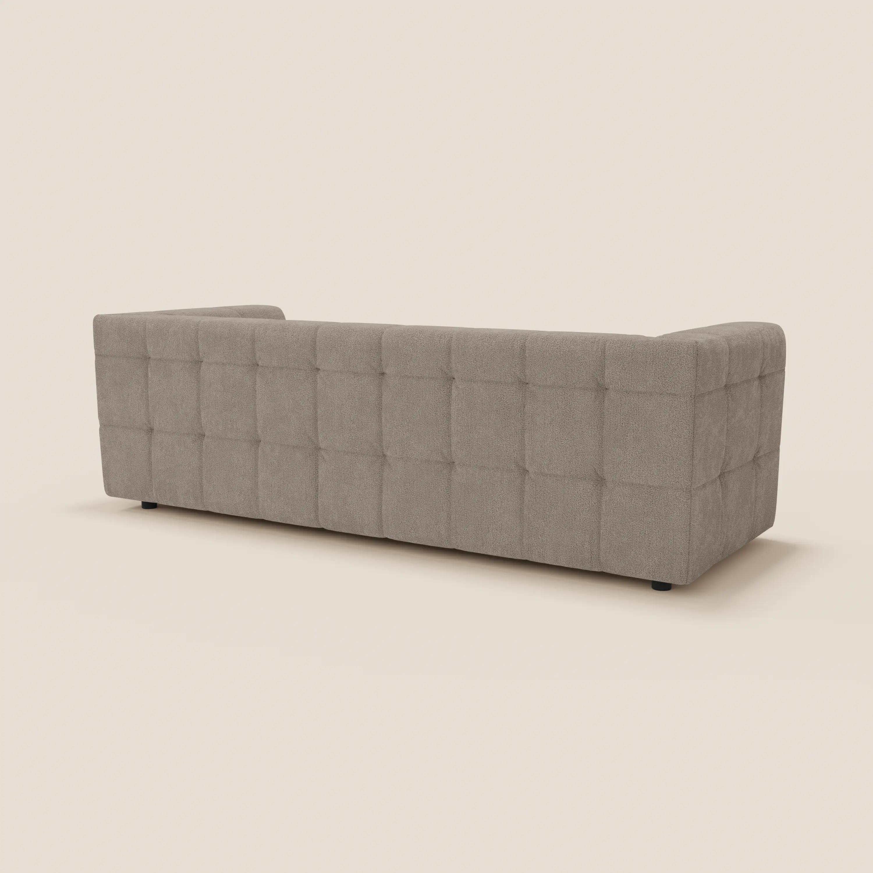 Mosaic – Canapé modulable 3 places en bouclé : avec finition capitonnée et design en tissu détachable T21 - Image 117